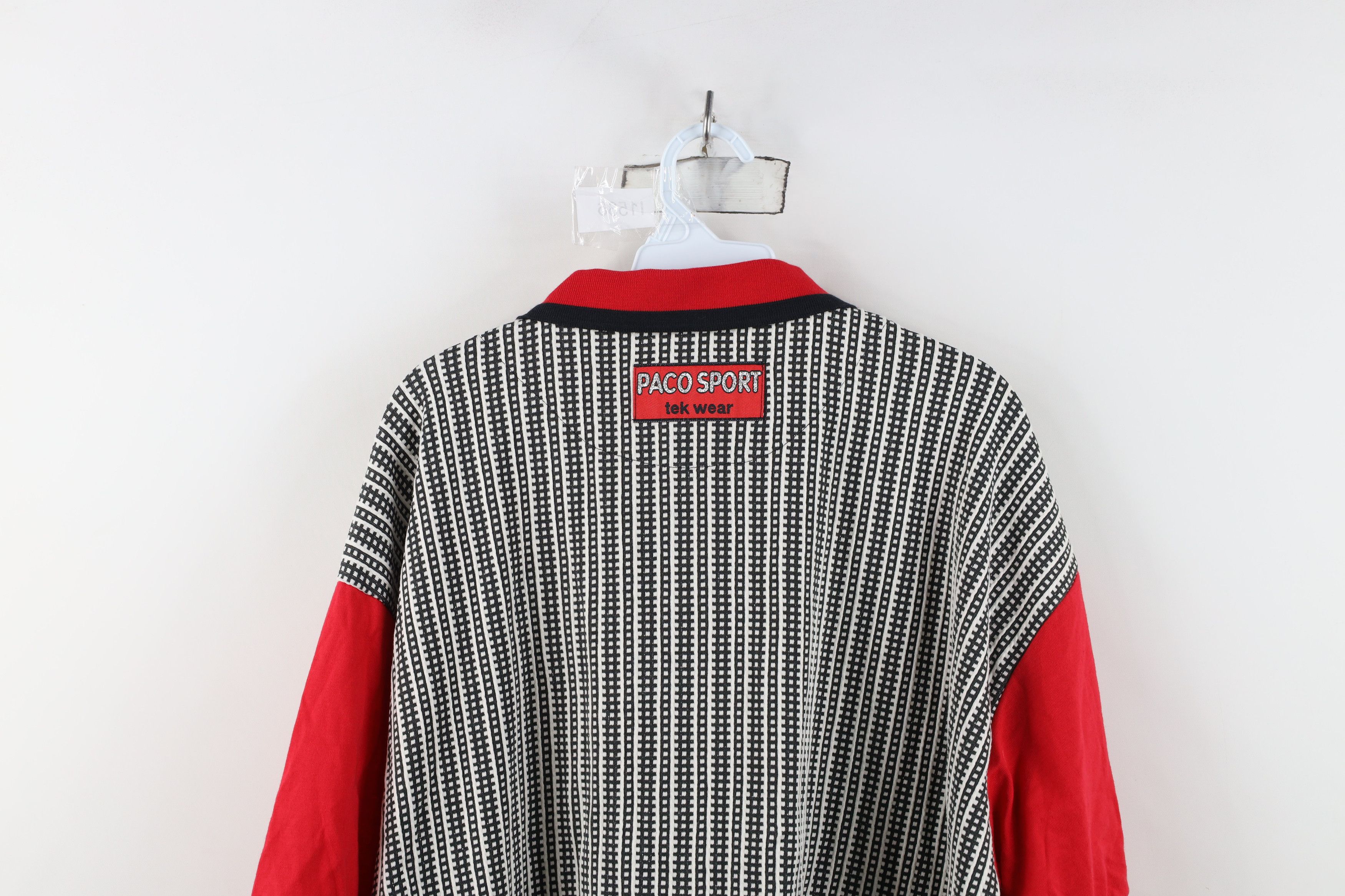 Vintage Deadstock Vintage 90s Streetwear Baggy Half Zip Knit Polo Size US L / EU 52-54 / 3 - 12 Thumbnail