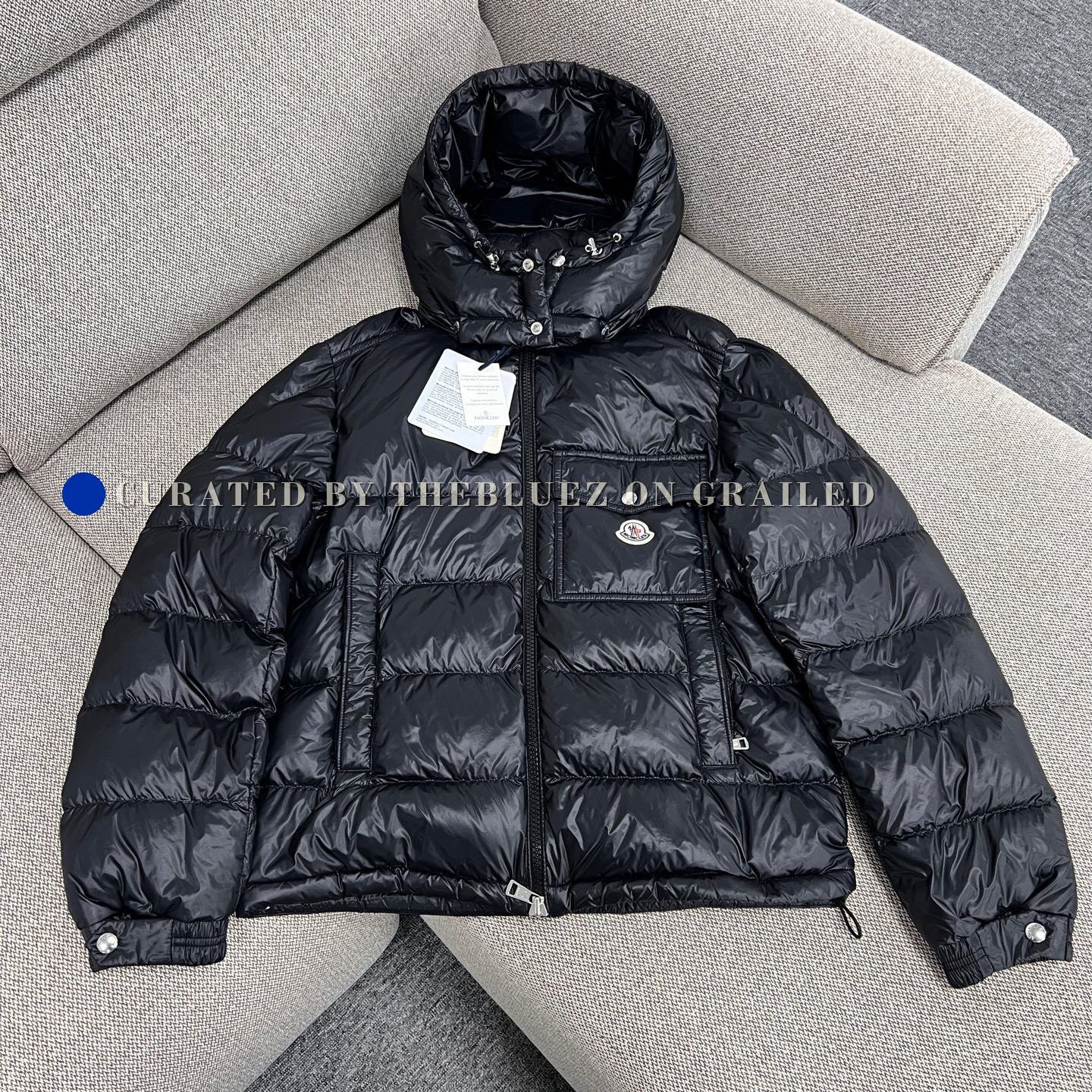Moncler Moncler FW23 Wollaston Black Down Jacket Size US M / EU 48-50 / 2 - 1 Thumbnail