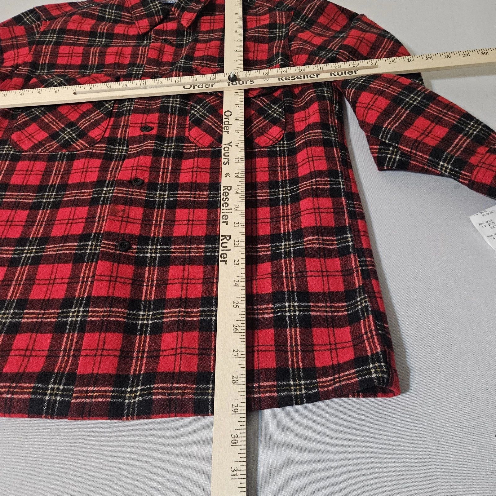 Pendleton 60s Pendleton CLUNY TARTAN Shirt L Wool Flannel USA VTG Size US L / EU 52-54 / 3 - 6 Thumbnail