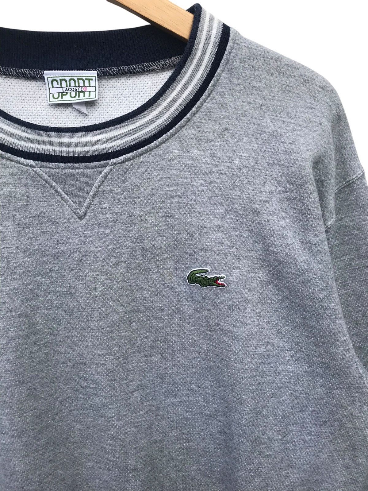 Lacoste Stains Lacoste Spellout Sweatshirt Pullover Size US M / EU 48-50 / 2 - 6 Thumbnail