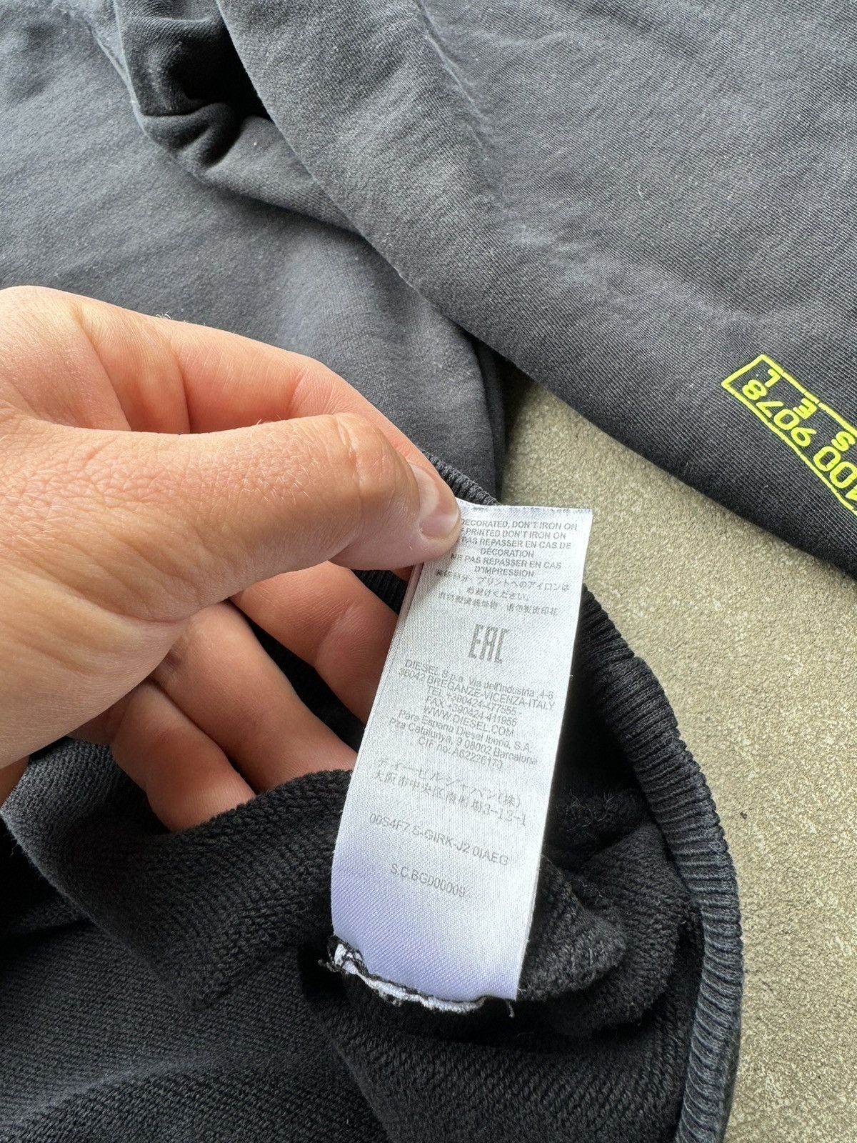 Diesel Diesel Sweatshirt Hype Size US XL / EU 56 / 4 - 9 Thumbnail