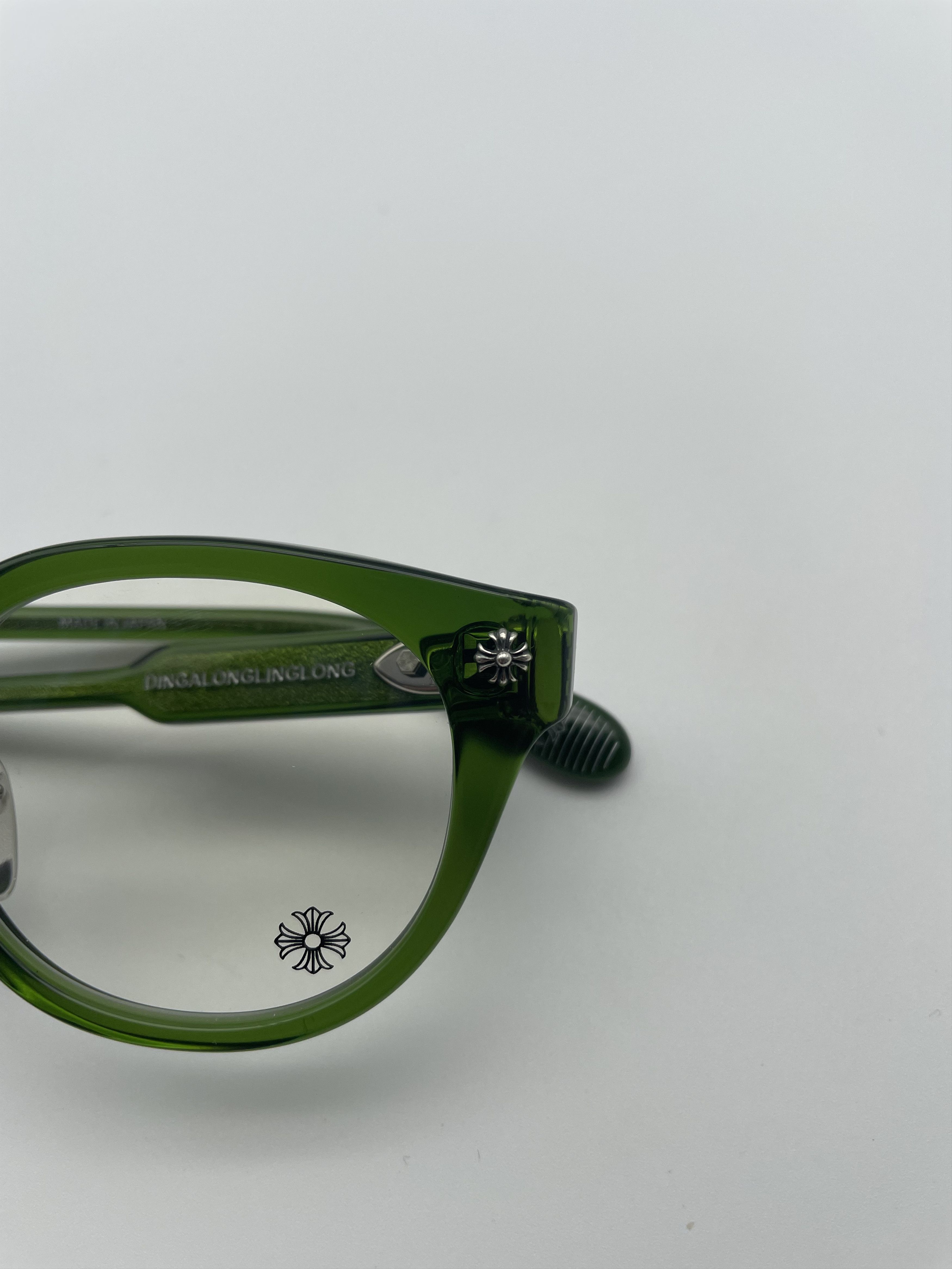 Chrome Hearts Chrome Hearts DINGALONGLINGLONG DOLV Glasses Frame Size ONE SIZE - 10 Thumbnail