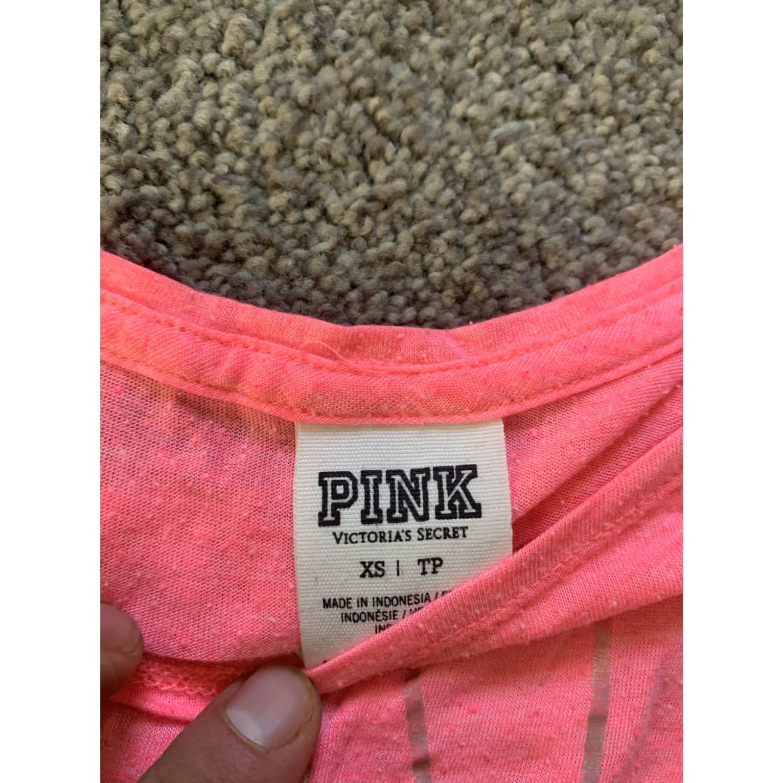 Victoria's Secret Victoria's Secret PINK Crop Top Short Sleeve T Shirt Womens XS Pink Size XS / US 0-2 / IT 36-38 - 3 Thumbnail
