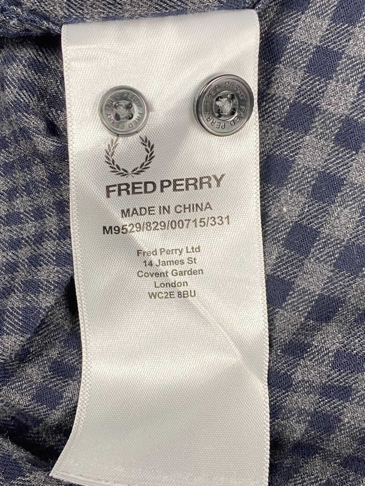 Fred Perry Y2K Fred Perry Button Up Checkered Shirt Size US M / EU 48-50 / 2 - 12 Thumbnail