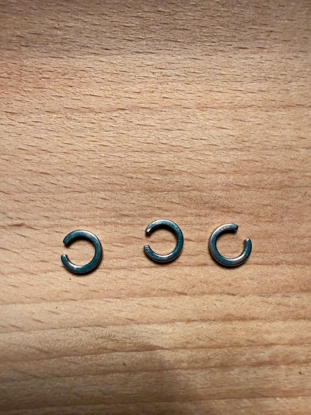 Other Set of 3 Silver Ear Cuffs – Minimalist Non-Pierced Ear Size ONE SIZE - 2 Thumbnail