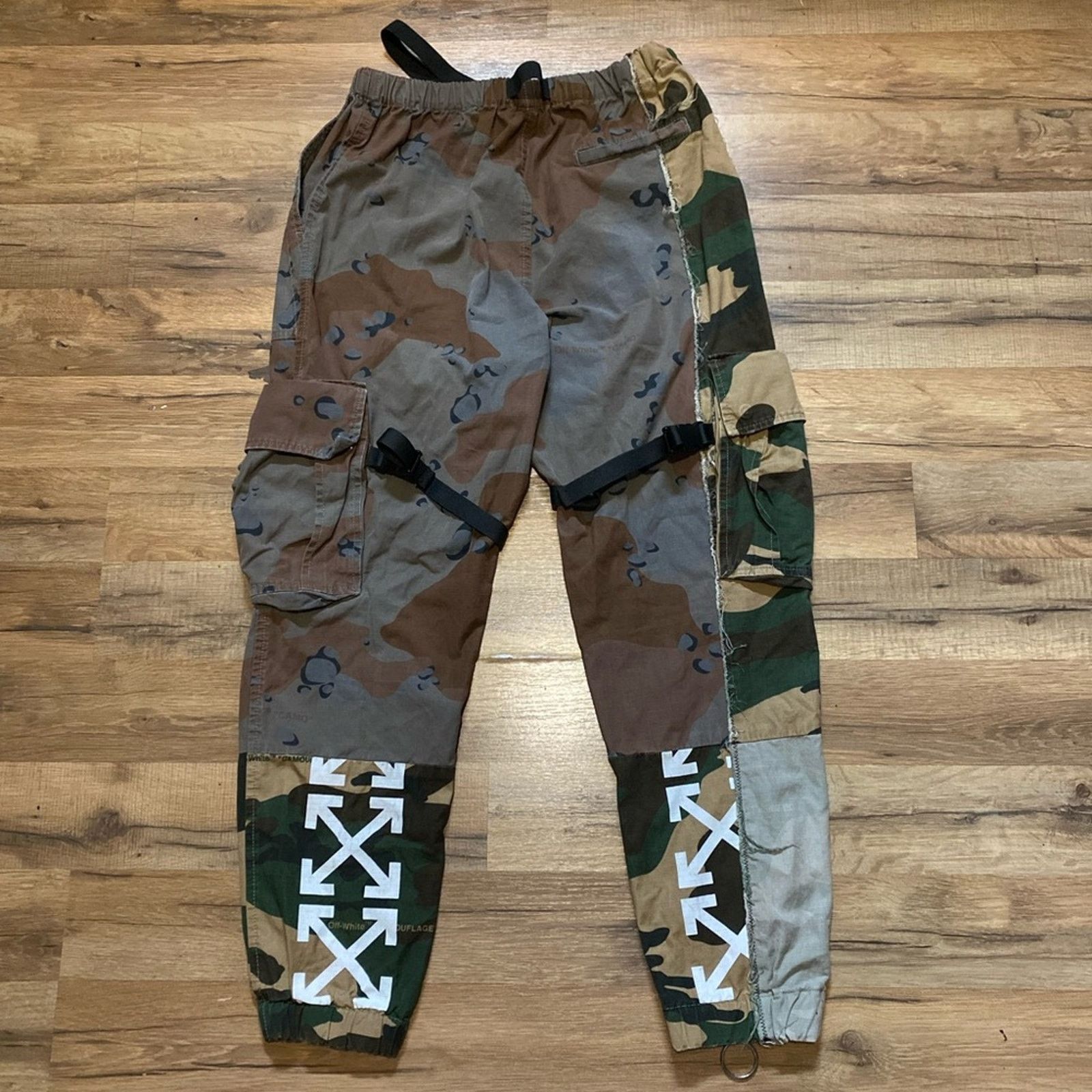 Off-White Off-White Camouflage Cargo Jogger Pants Size US 31 - 2 Thumbnail