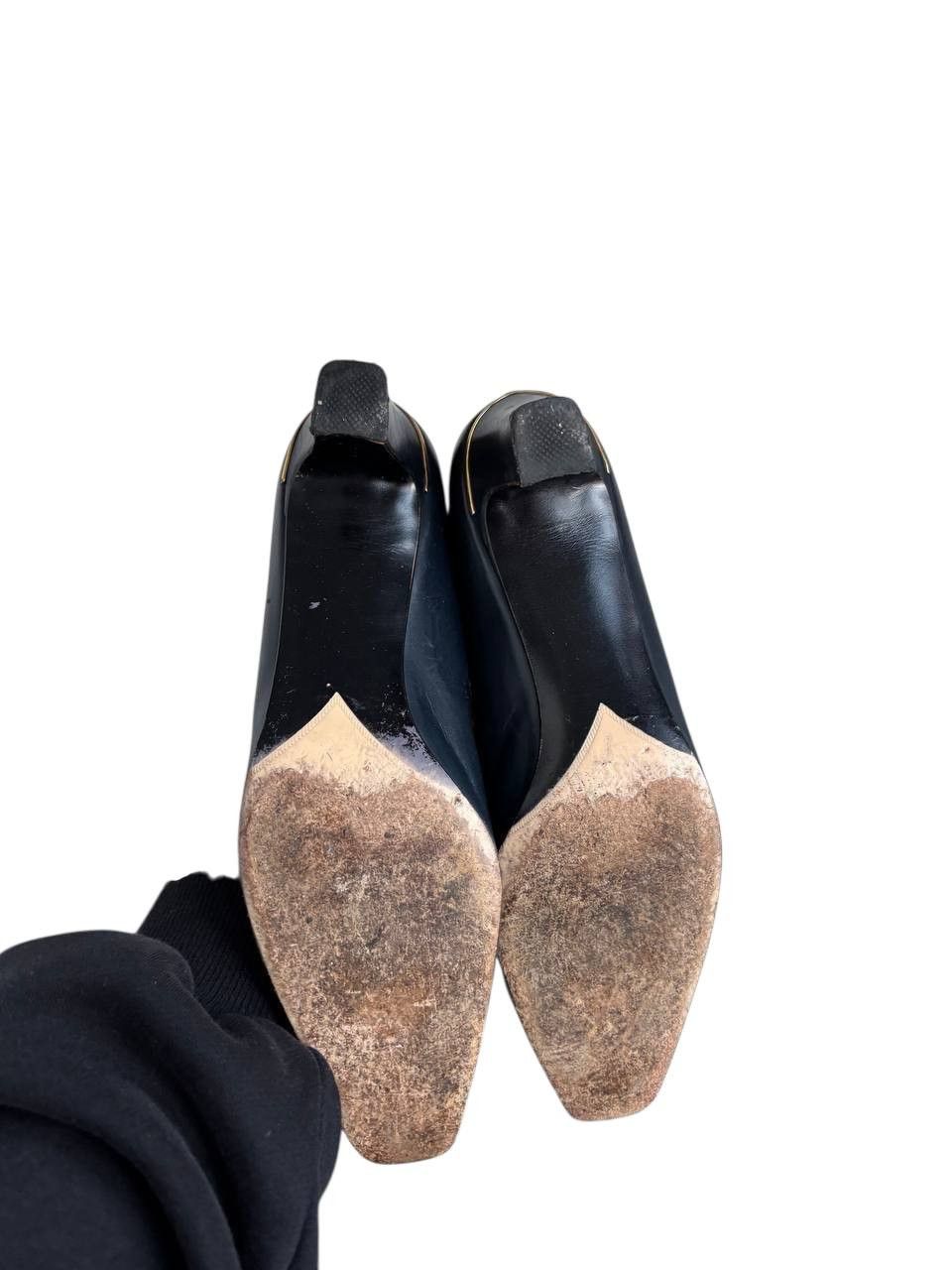 Bally W's Bally Leather Formal Flats Heel Shoes Pumps MERNA-03 6 E Size US 6 / IT 36 - 8 Thumbnail