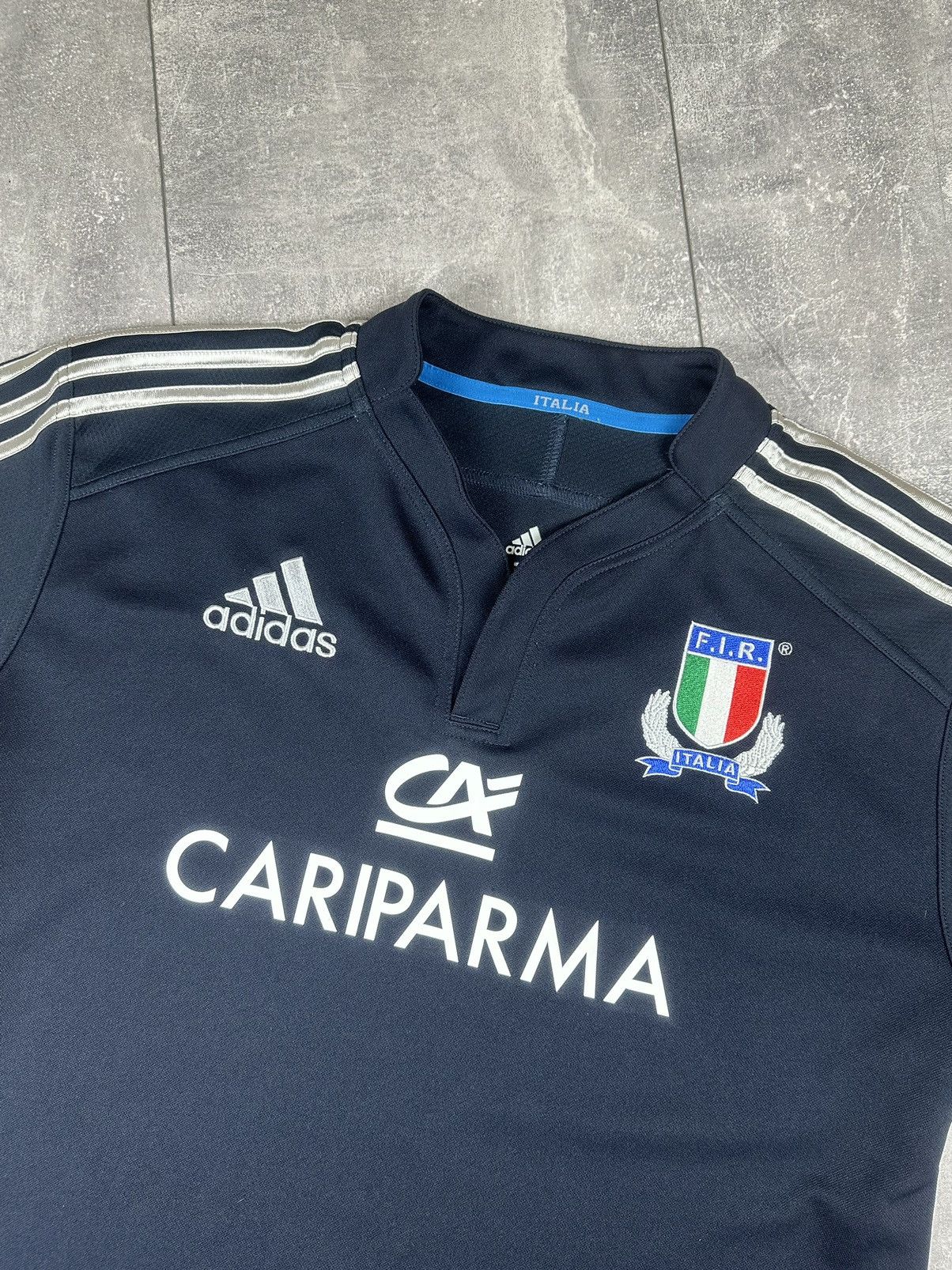 Adidas Adidas Italy Rugby National Team Away 2012/13 Size US XL / EU 56 / 4 - 6 Thumbnail