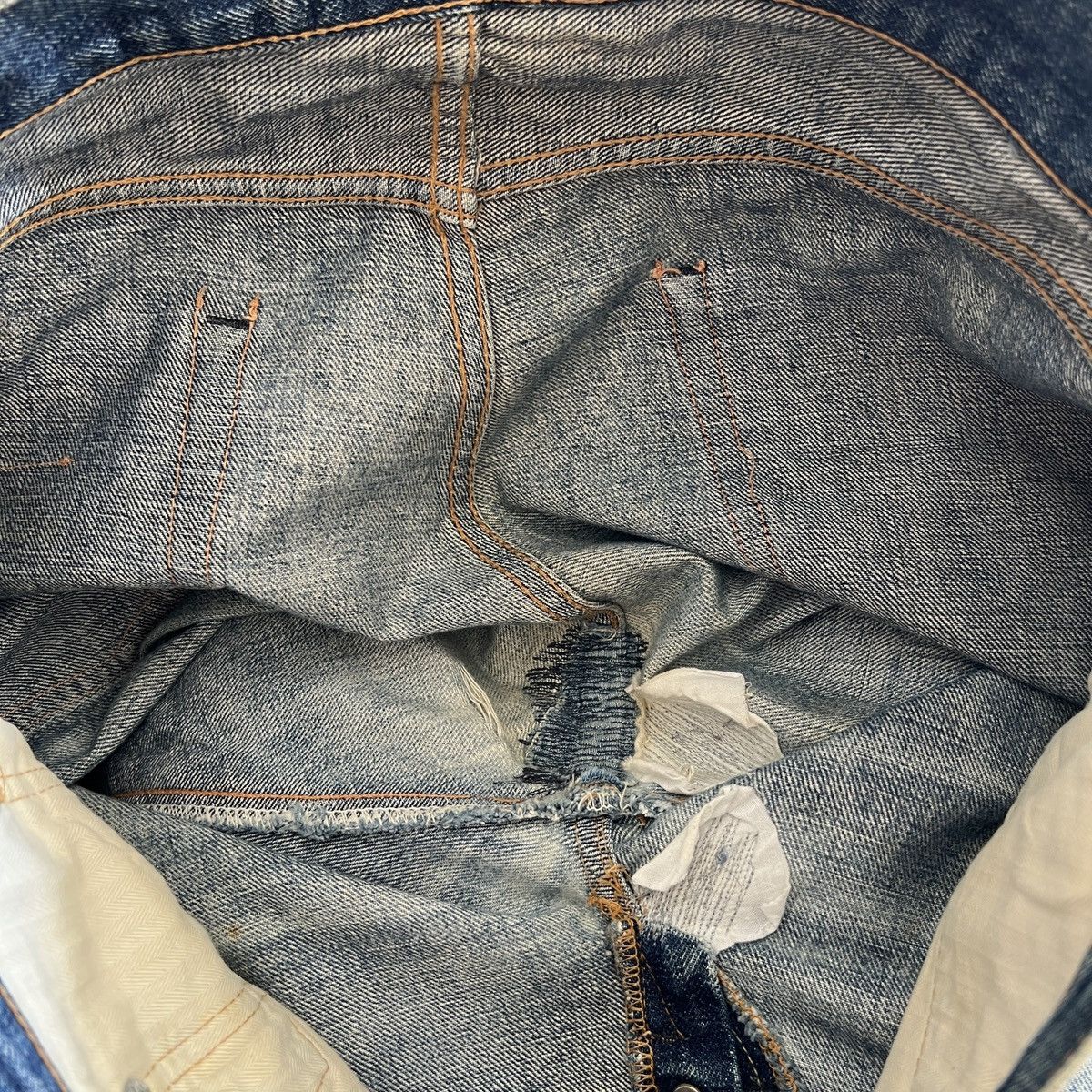 Denime Vintage Denime Authentic Leather Patch Lot 239 Selvedge Jean Size US 36 / EU 52 - 18 Thumbnail