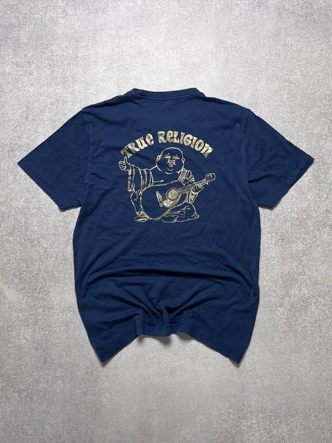 True Religion VINTAGE TRUE RELIGION BUDDA BOXY T-SHIRT Y2K CHIEF KEEF L Size US L / EU 52-54 / 3 - 1 Thumbnail
