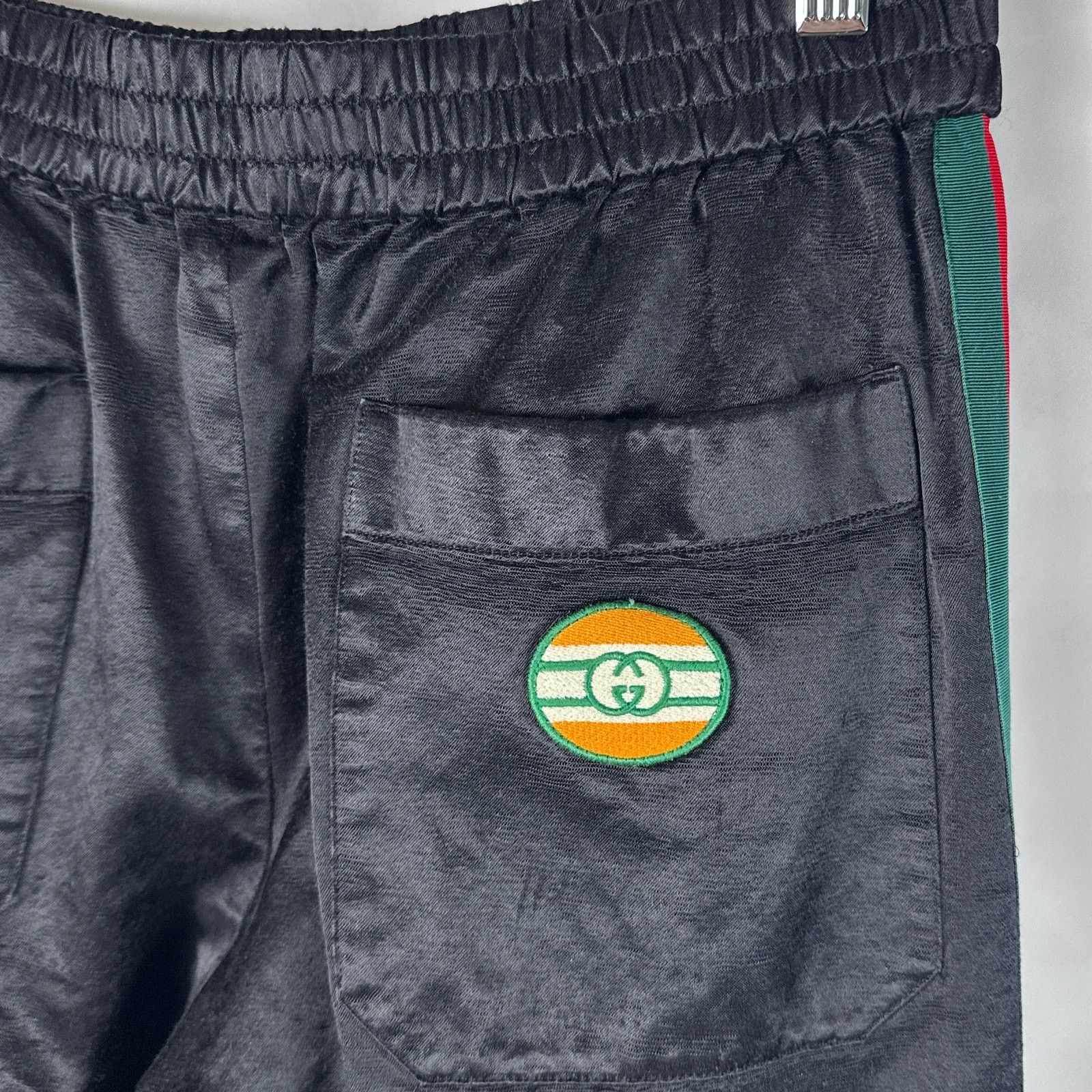 Gucci Black Web Tech Jersey Pants Size US 30 / EU 46 - 7 Thumbnail
