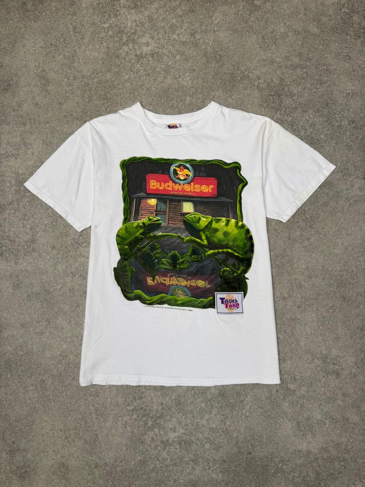 Designer 1997 Budwiser King of the Beers Graphic Tee Size ONE SIZE - 1 Thumbnail