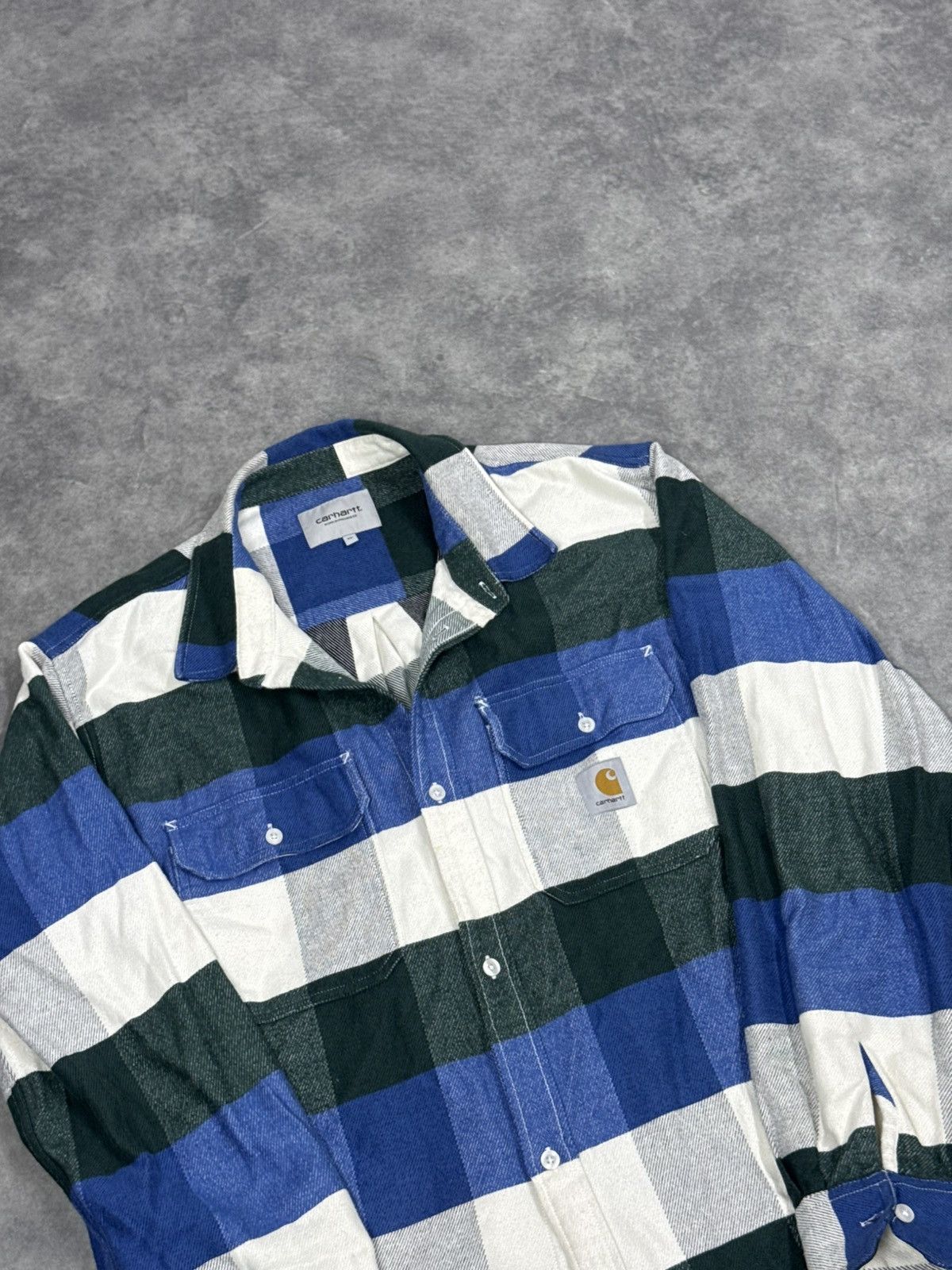 Carhartt Very rare lyman shirt jacket carhartt workwear vibe Size US XL / EU 56 / 4 - 4 Thumbnail