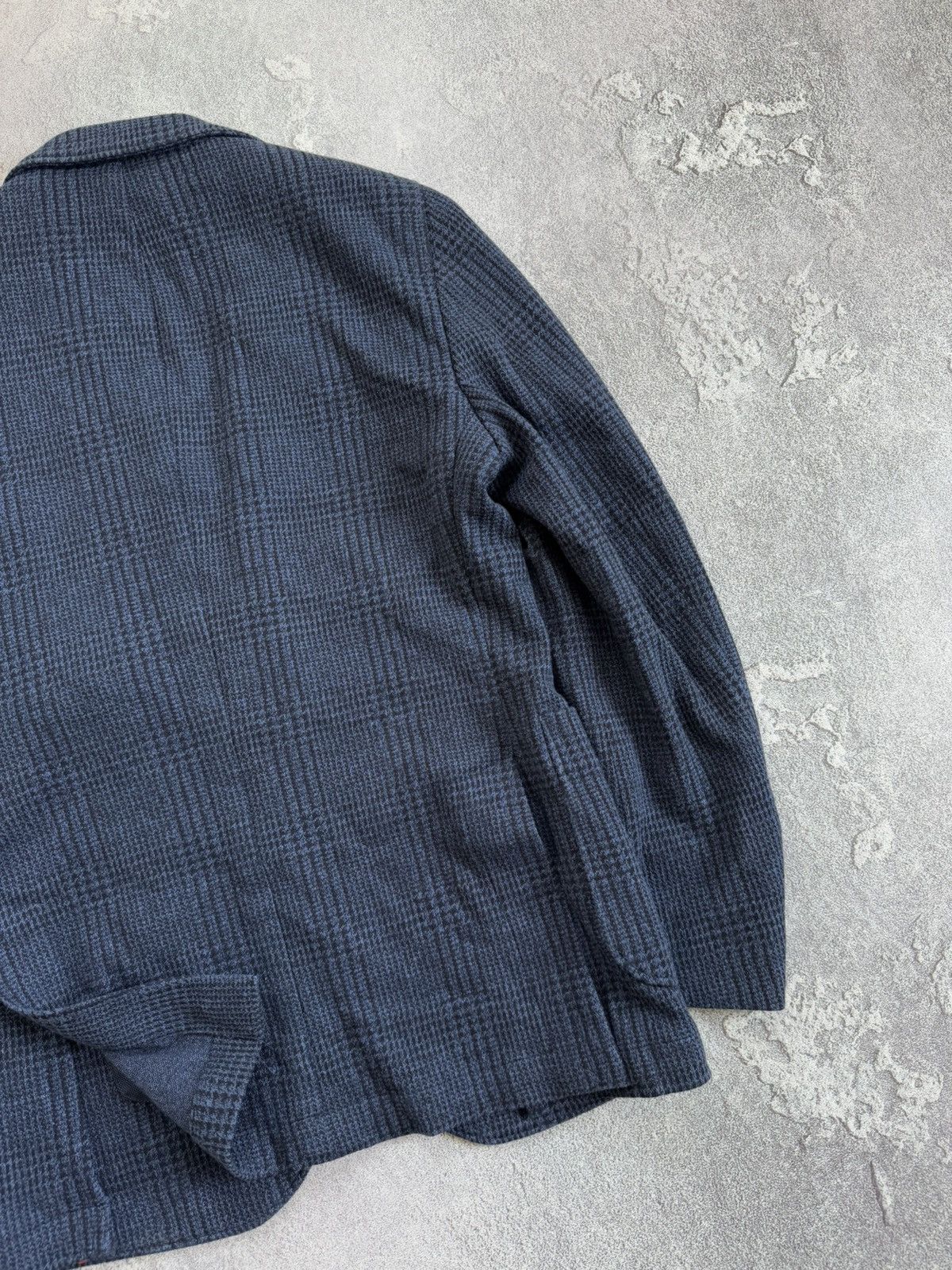 Designer × Hackett Hackett 38R MYF checkered knitwear blazer jacket button Size 38R - 18 Thumbnail
