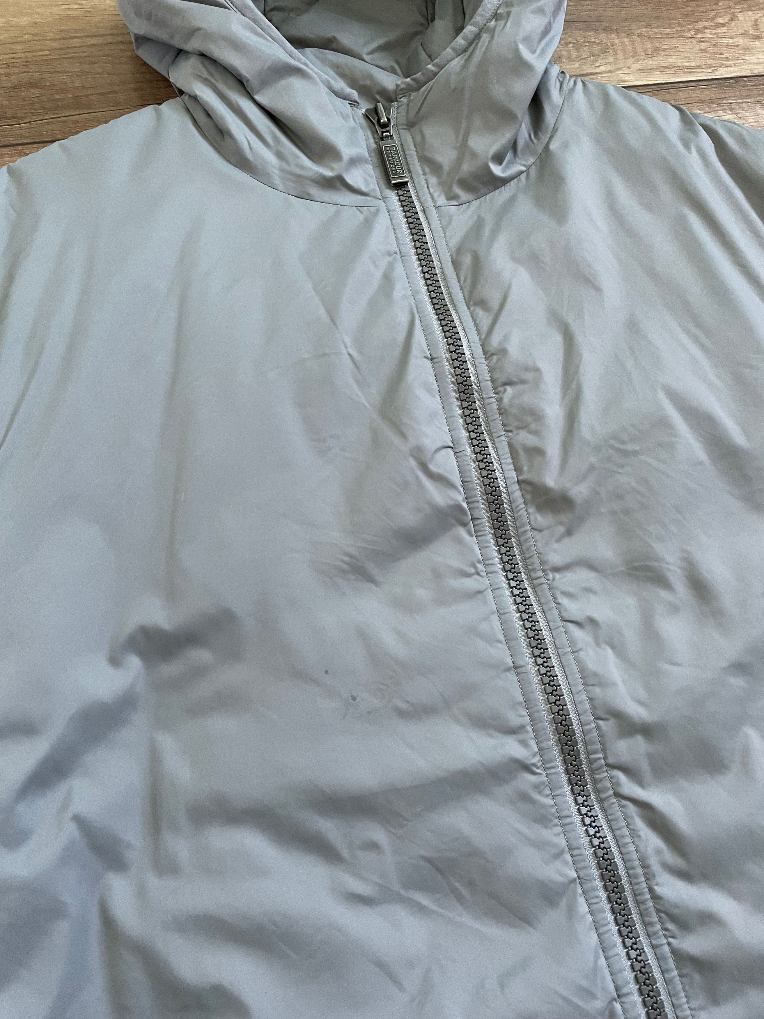 Barbour Barbour B International Draft Quilt Insulated Hooded Jacket Size US XL / EU 56 / 4 - 11 Thumbnail