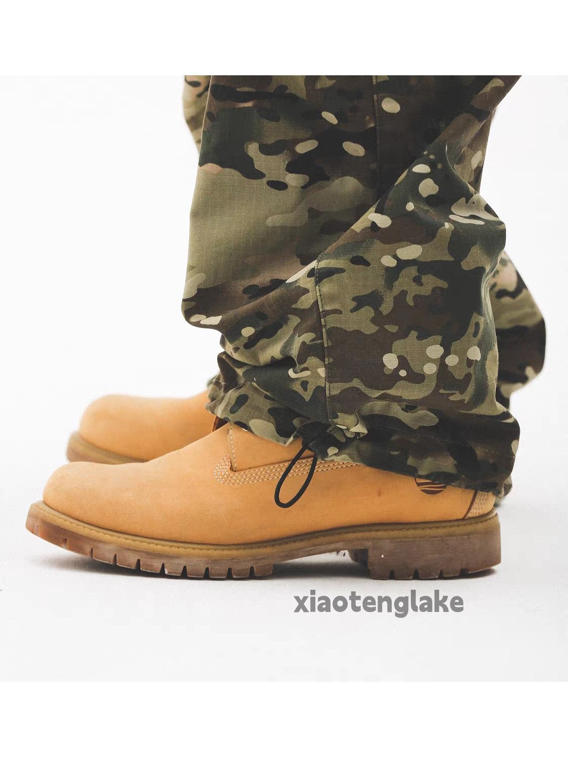 Vintage Unisex outdoor utility military loose camo cargo pants Size US 30 / EU 46 - 3 Thumbnail