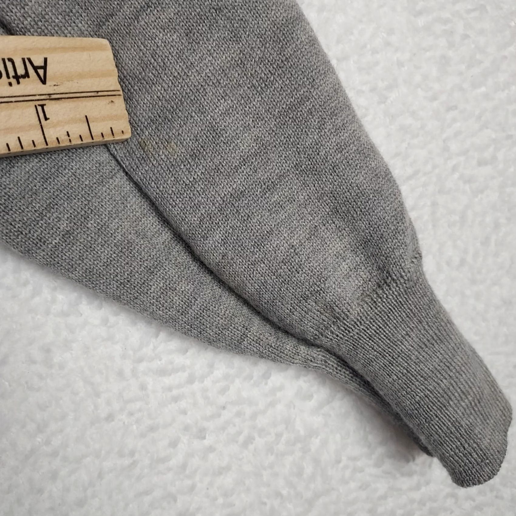 Vintage Giorgiolini Made in Italy Merino Wool Polo Sweater Mens Large Gray Pullover Knit Long Sleeve Collared Casual Winter Fall Spring Regular Size L Size US L / EU 52-54 / 3 - 6 Thumbnail