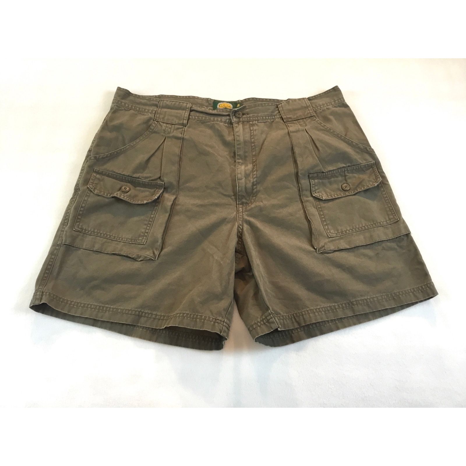 Cabelas Cabela's Men's Cargo Shorts Brown 6 Pockets Size 40 Regular Size US 40 / EU 56 - 1 Thumbnail