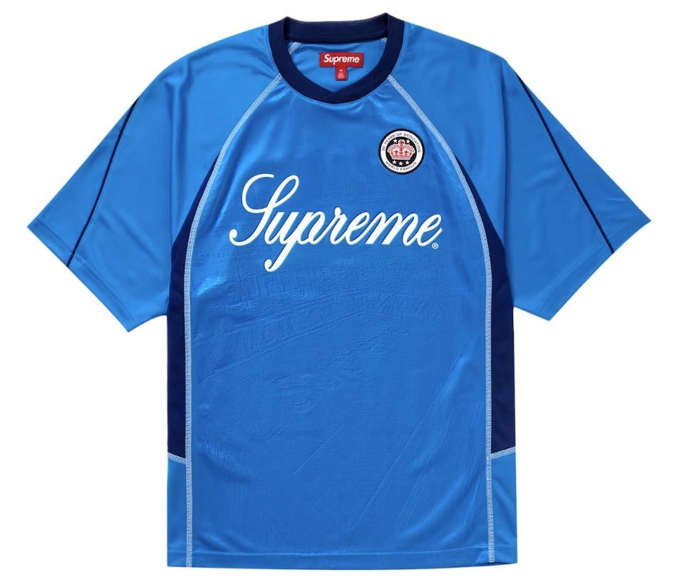 Supreme Supreme umbro jacquard animal print soccer jersey