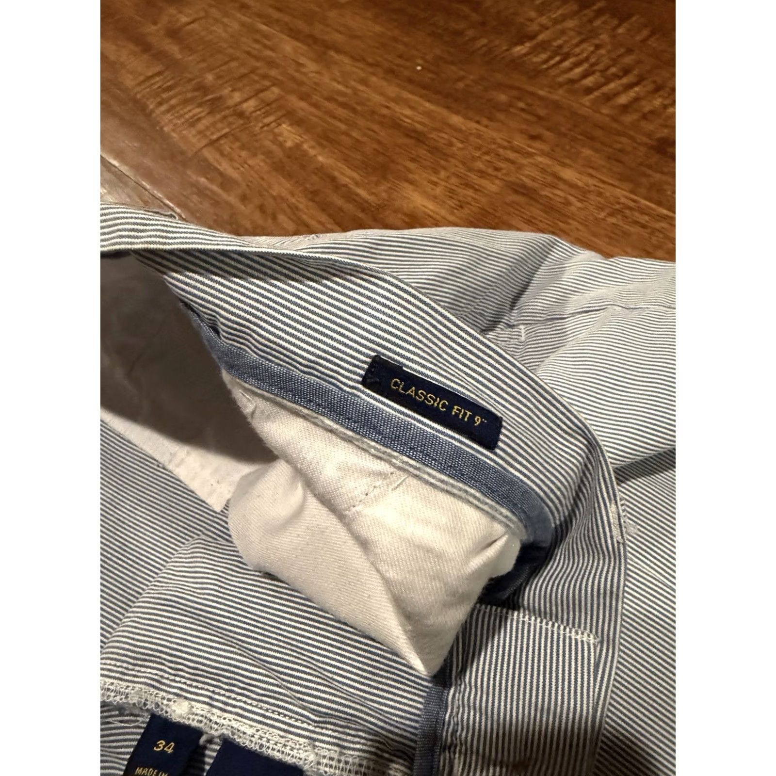 Polo Ralph Lauren Polo Ralph Lauren Shorts Stretch Classic Fit Embroidered Pony Blue 34x9 Mens Chino Flat Front Breathable Pockets 9in Inseam Vintage No Default Size US S / EU 44-46 / 1 - 4 Thumbnail