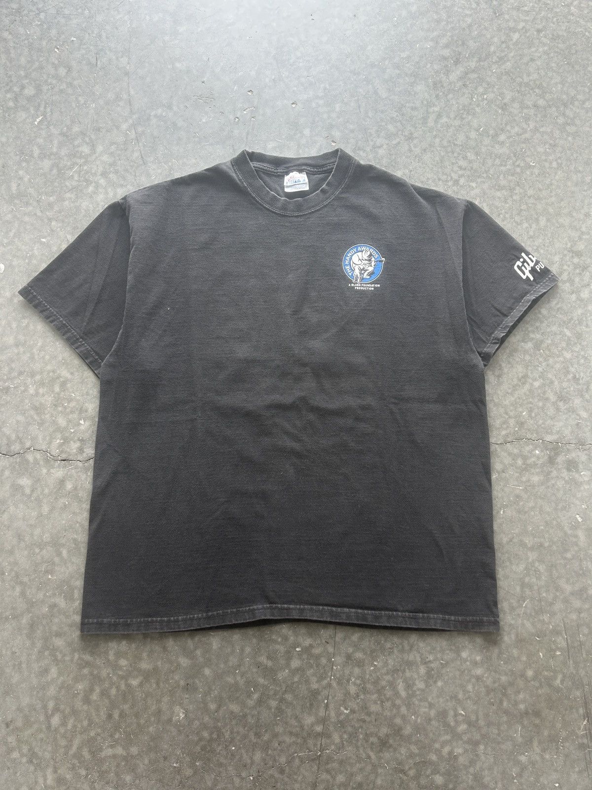Hanes × Vintage Vintage Y2K Faded Black Blues Awards Graphic Tee Beale St Size US XL / EU 56 / 4 - 5 Thumbnail