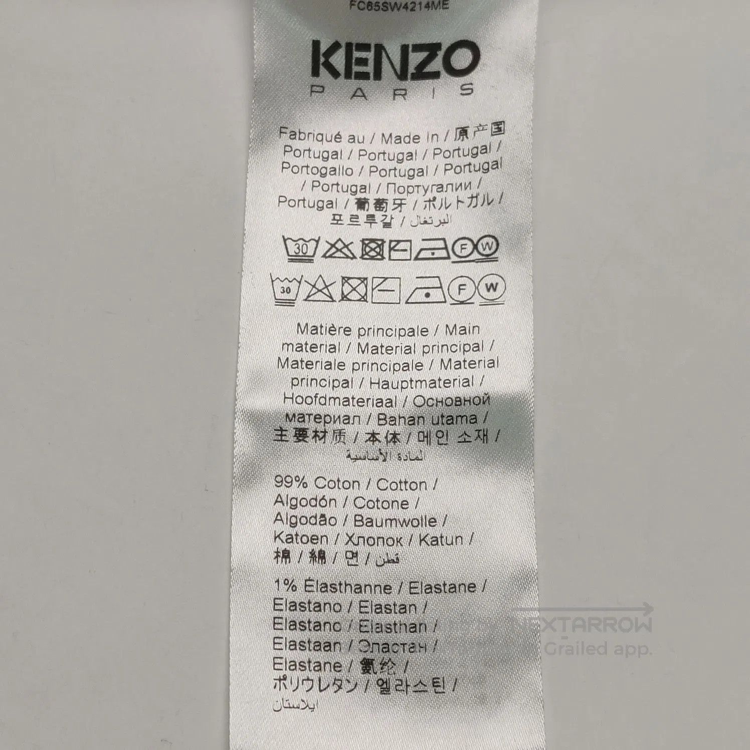 Kenzo Kenzo Cotton Letter Logo Crewneck Sweatshirt M. Size US M / EU 48-50 / 2 - 7 Thumbnail