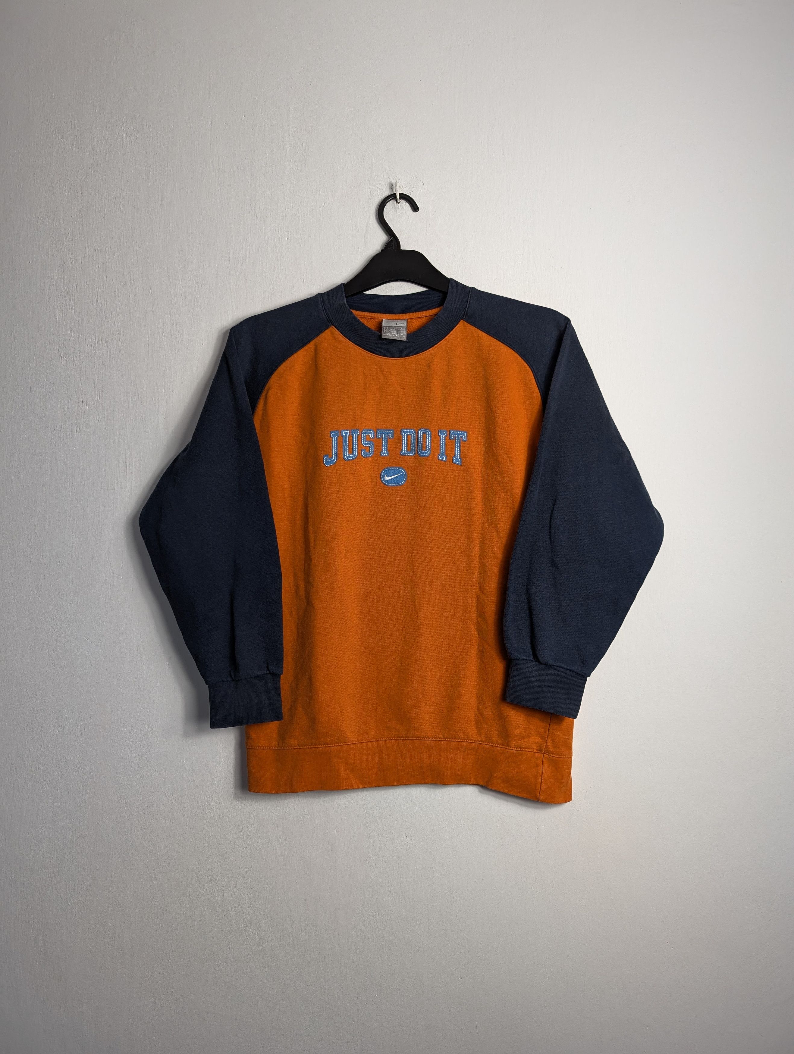 Nike × Vintage Vintage 00s Nike Just Do It Sweatshirt y2k Size US XS / EU 42 / 0 - 1 Thumbnail