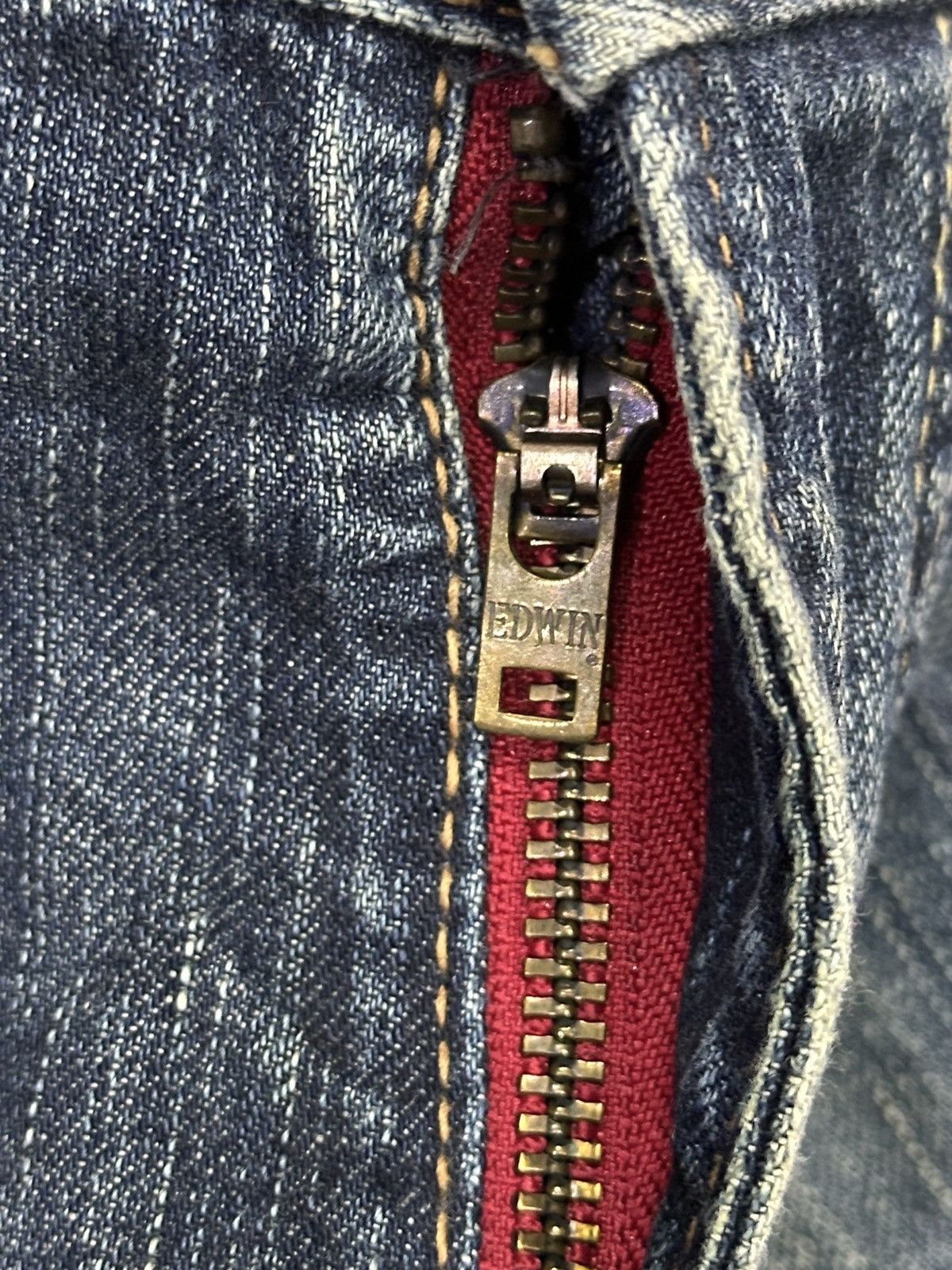 Kapital 90s Style 💥 edwin 503 distress denim Size US 34 / EU 50 - 6 Thumbnail