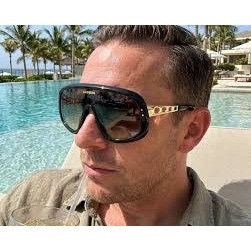 Carrera Carrera FLAGLAB 17 0C3E 9O Unisex Sunglasses Orange Shield Size ONE SIZE - 2 Thumbnail