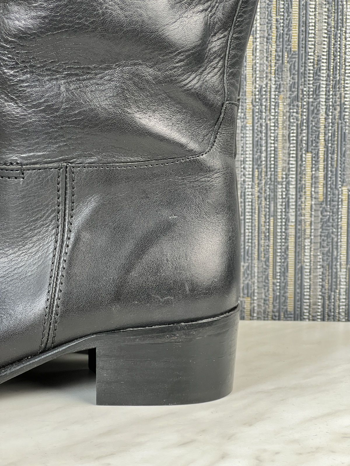 Designer AW2012 Maison Rabih Kayrouz Soldier Boots (Y0322) Size US 9 / IT 39 - 6 Thumbnail