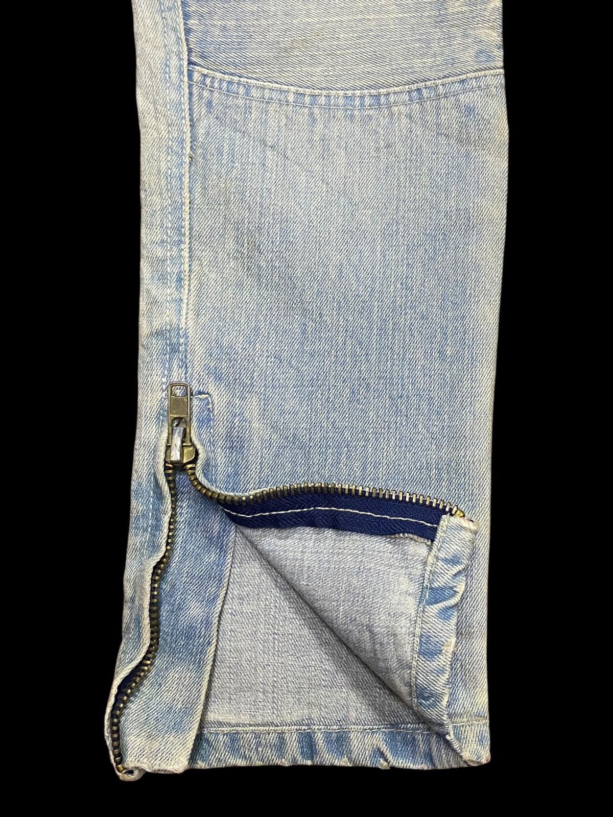 Japanese Brand Vintage Japanese Brand Mud Wash Bush Skinny Zip Leg Jeans Size US 30 / EU 46 - 13 Thumbnail