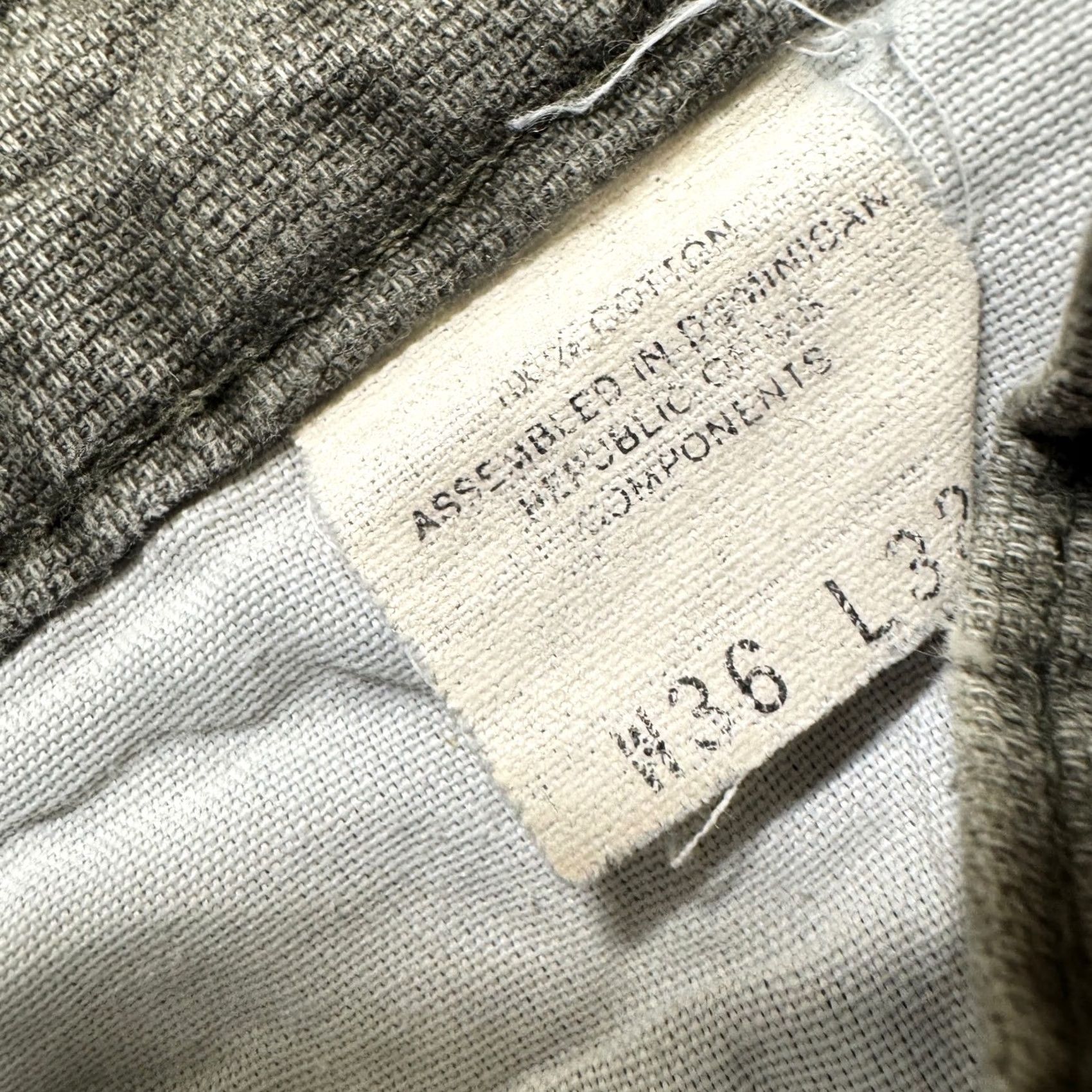 Dockers VINTAGE Dockers Chino Pants Dress Men 36x32 Regular Cotton Brown 90s Green Paper Tag Mens Size US 36 / EU 52 - 4 Thumbnail