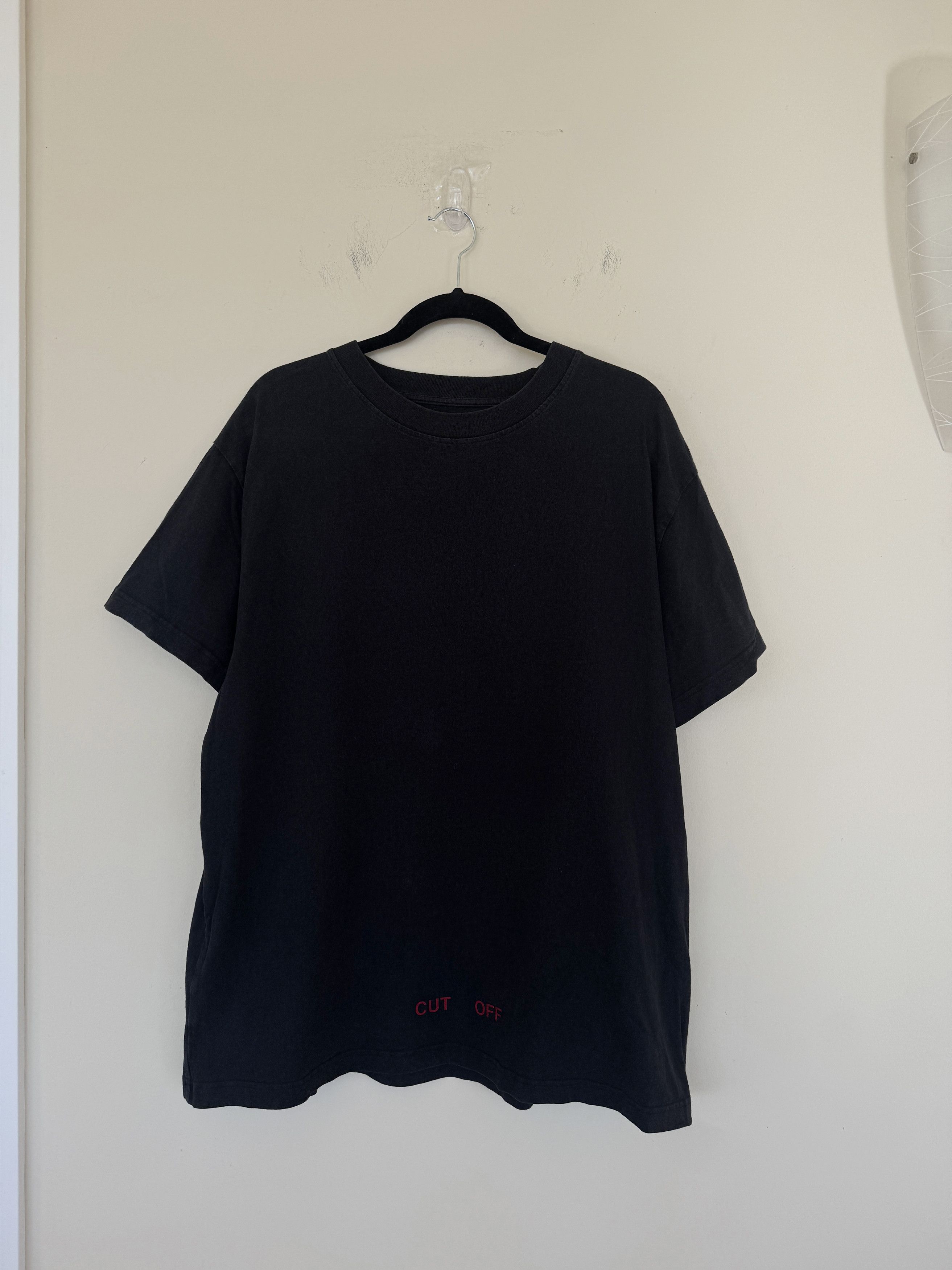 Off-White Off White Cut Off Tee Size US M / EU 48-50 / 2 - 2 Thumbnail