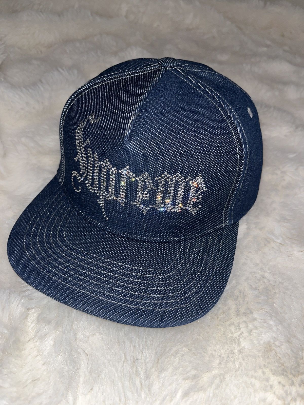 Supreme Supreme rhinestone 5 panel denim Size ONE SIZE - 1 Thumbnail