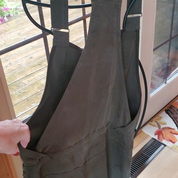 Vintage Aritzia Wilfred Free Army Green Cinched w Zippered Front Poc Size 30" / US 8 / IT 44 - 4 Thumbnail