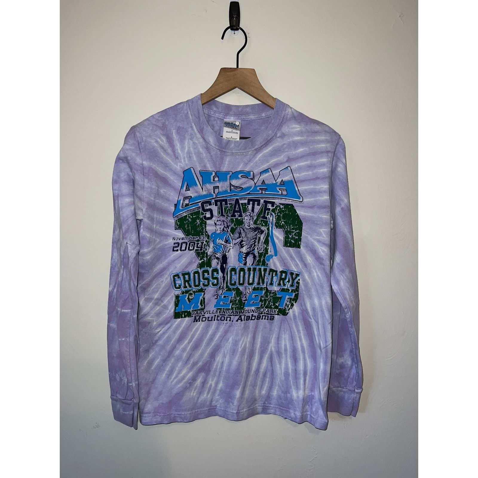 Gildan Vintage Cross Country Long Sleeve Shirt State 2004 S Small Size US S / EU 44-46 / 1 - 1 Thumbnail