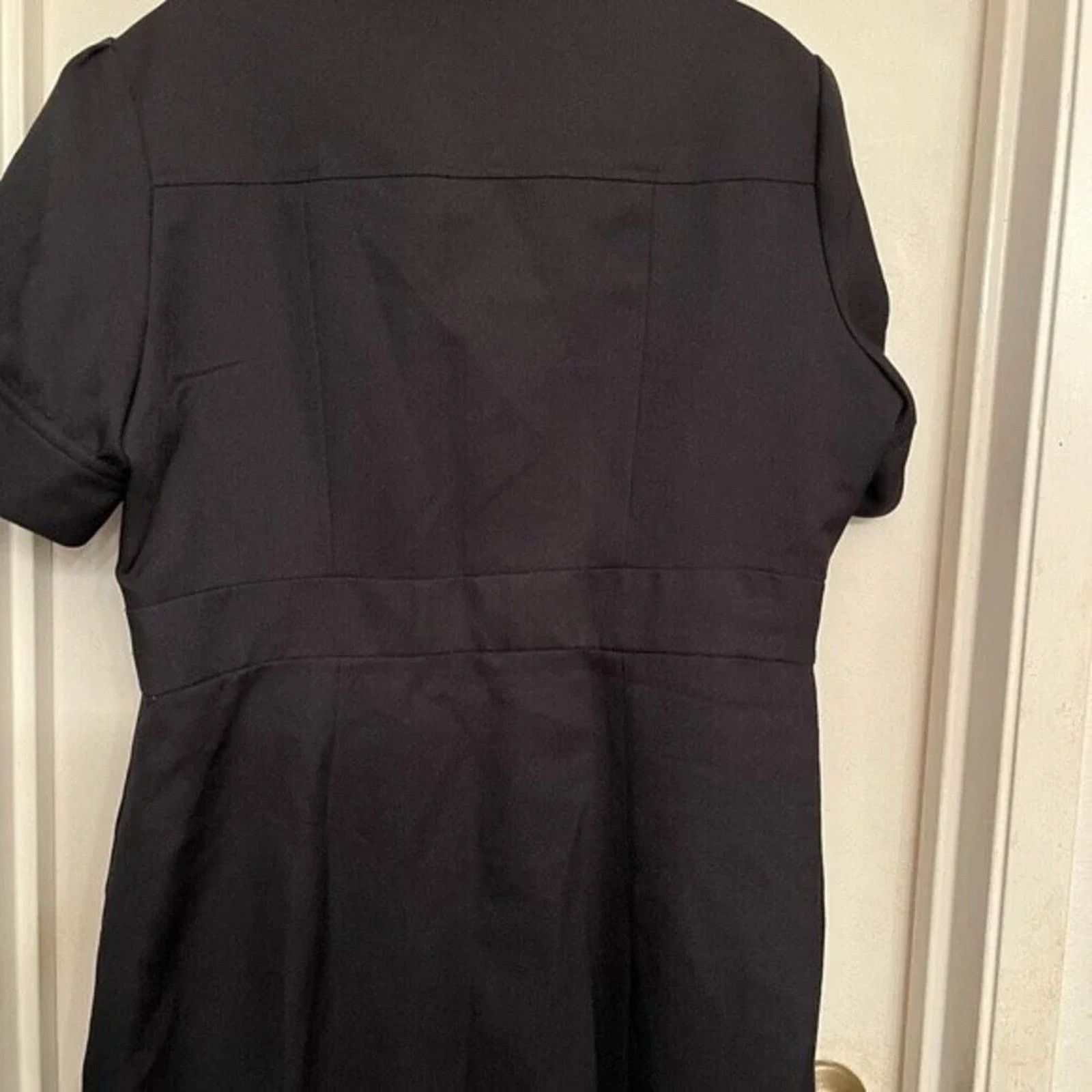 Calvin Klein Calvin Klein short sleeve sheath work dress,size possibly 10 Size L / US 10 / IT 46 - 2 Thumbnail