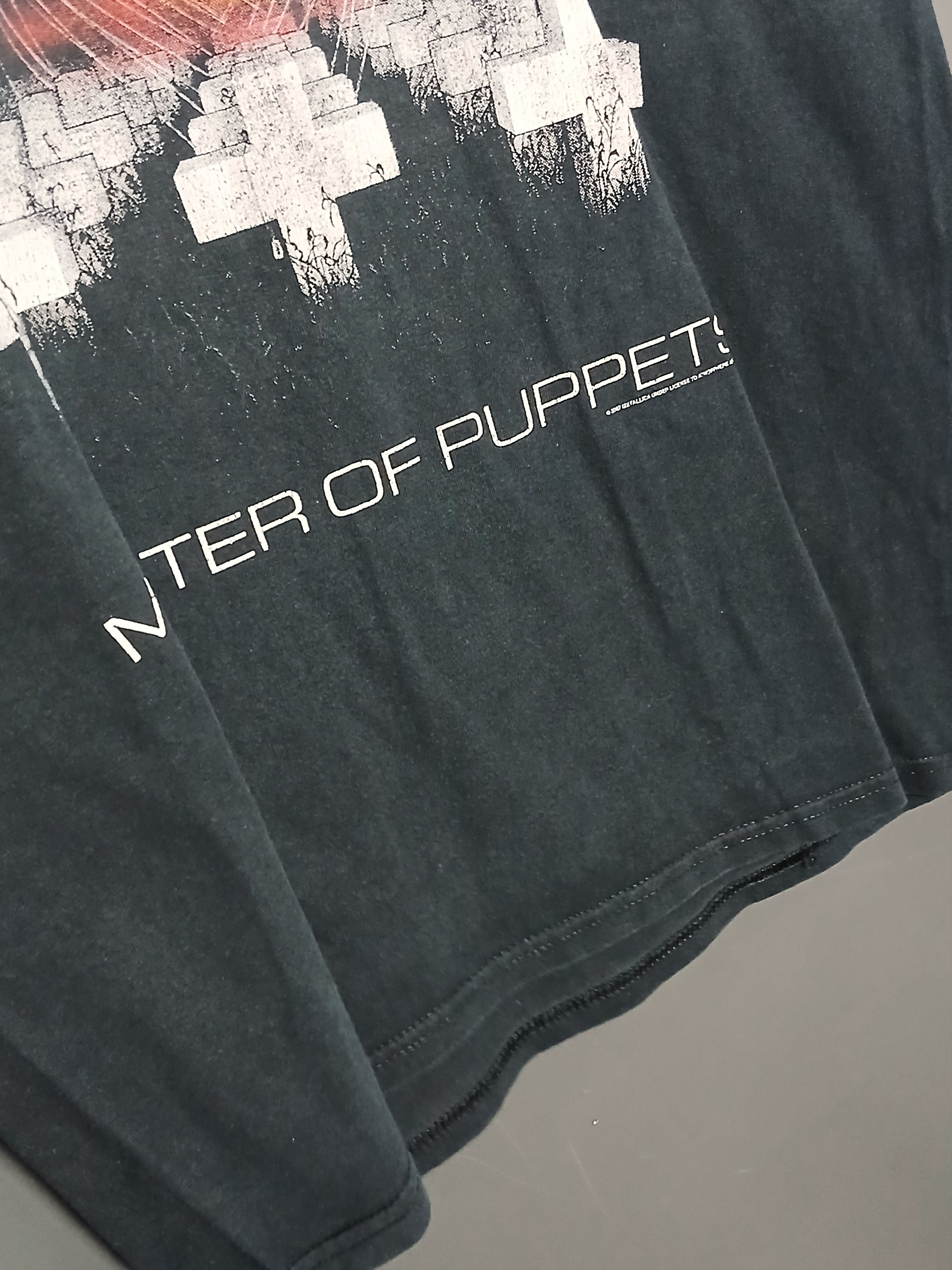 Band Tees × Metallica 2007 Metallica Master Of Puppets T-Shirt Size US M / EU 48-50 / 2 - 7 Thumbnail