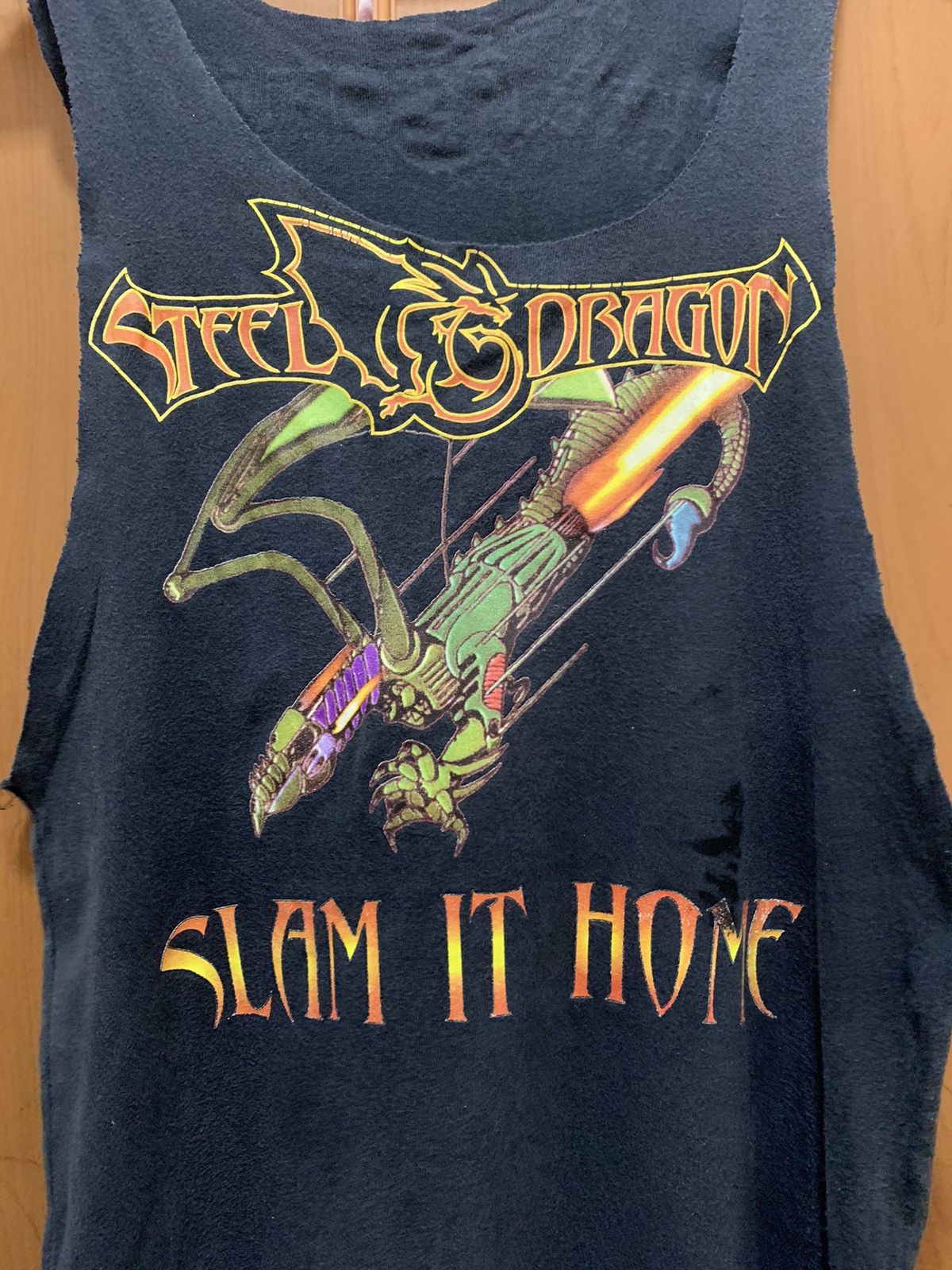 Band Tees Steel Dragon Sleevless Tank Top Size US S / EU 44-46 / 1 - 2 Thumbnail
