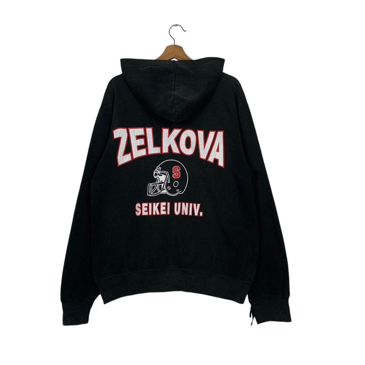 Japanese Brand Zelkova Seikei University American Footbal Hoodie Size US L / EU 52-54 / 3 - 1 Thumbnail