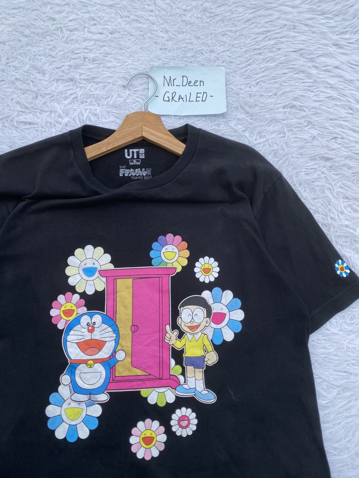Takashi Murakami Rare Uniqlo x Takashi Murakami Doraemon Print Tshirt Size US XL / EU 56 / 4 - 8 Thumbnail