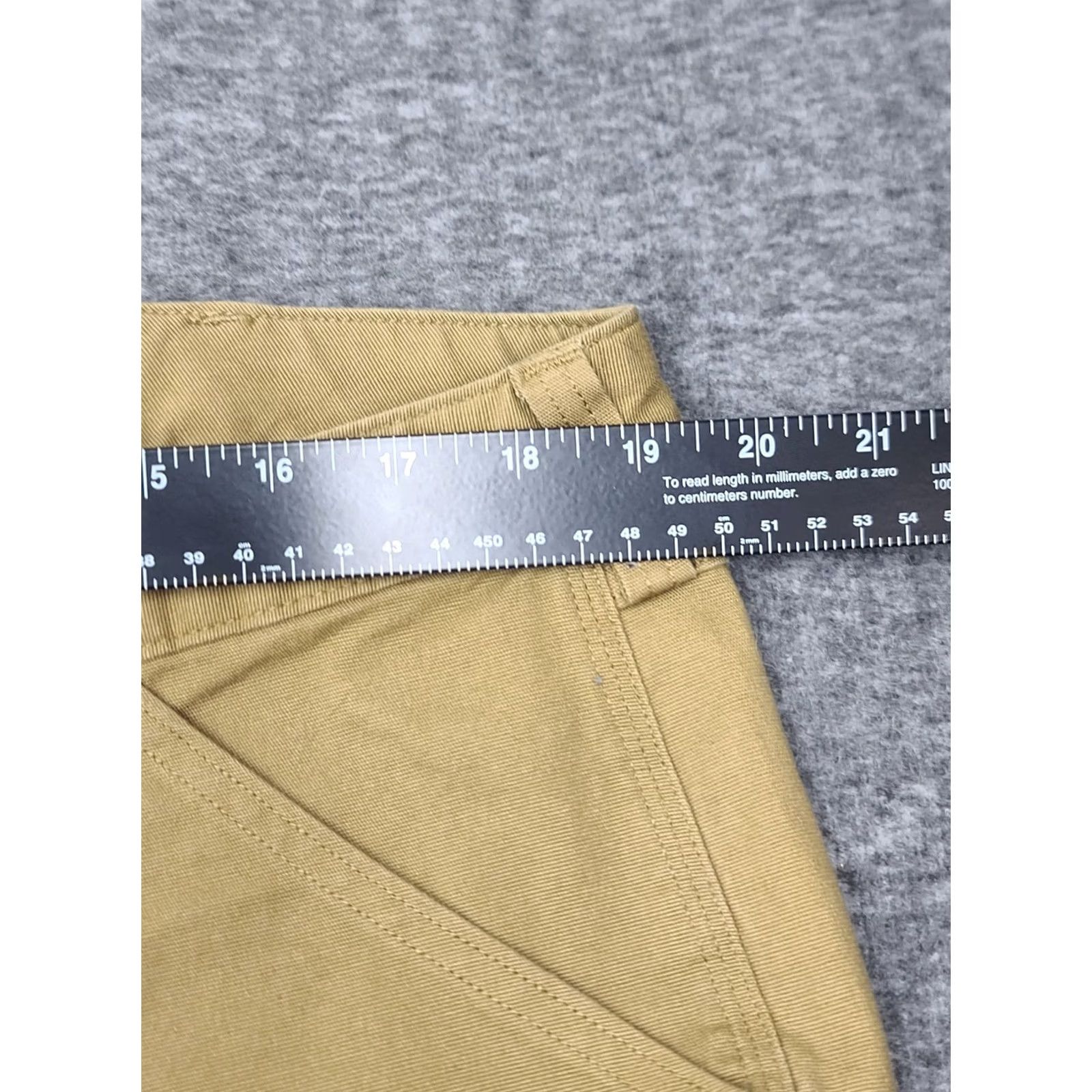 CO Duluth Curvesetter Cargo Pants Womens 18x31 Brown Cargo Pant Regular Straight Outdoor Hiking Canvas Cotton Spandex Brown Women 18S34 Beige? Size 40" / US 18 - 5 Thumbnail