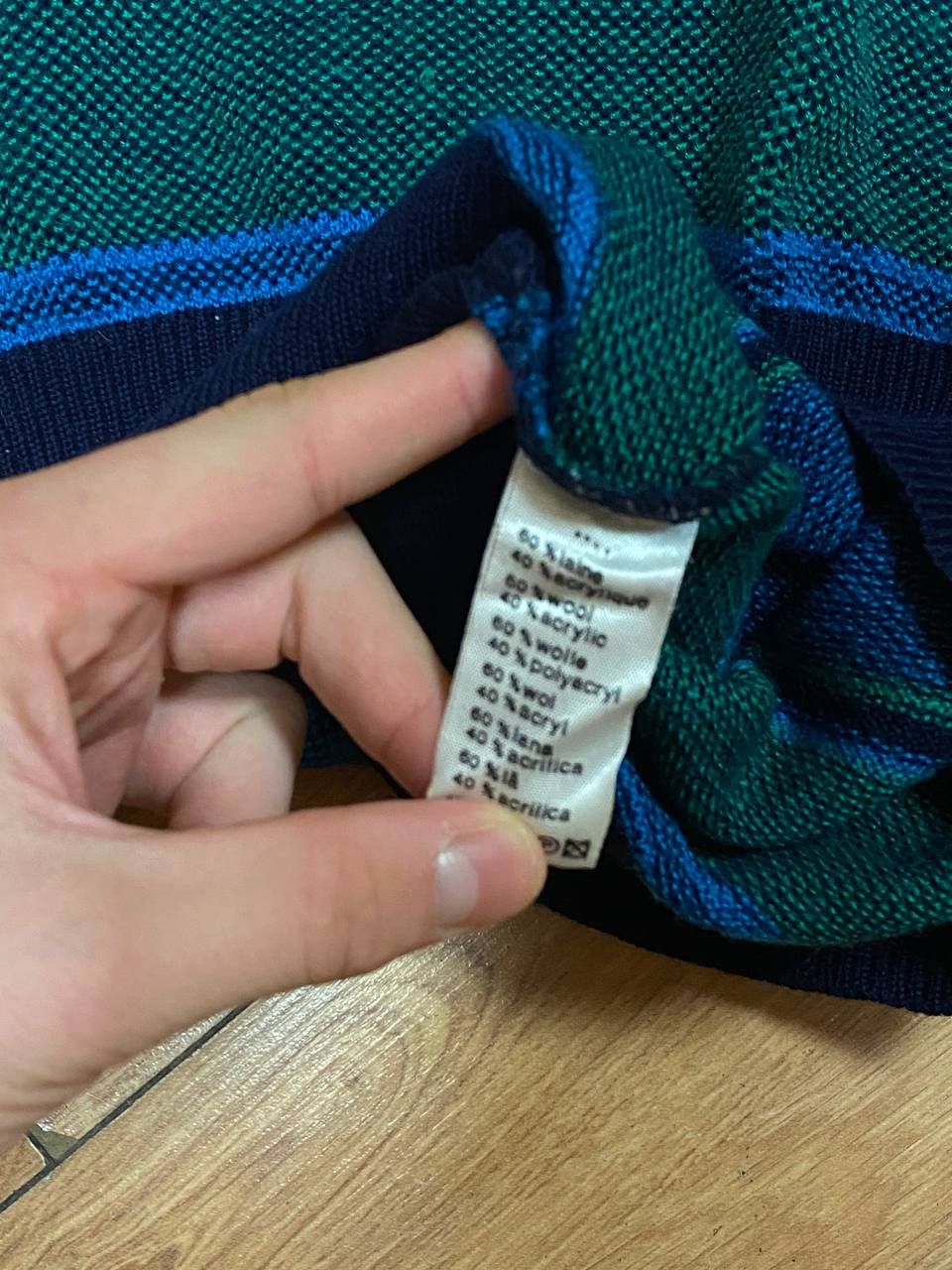 Lacoste Vintage Lacoste crewneck sweater Size US M / EU 48-50 / 2 - 4 Thumbnail