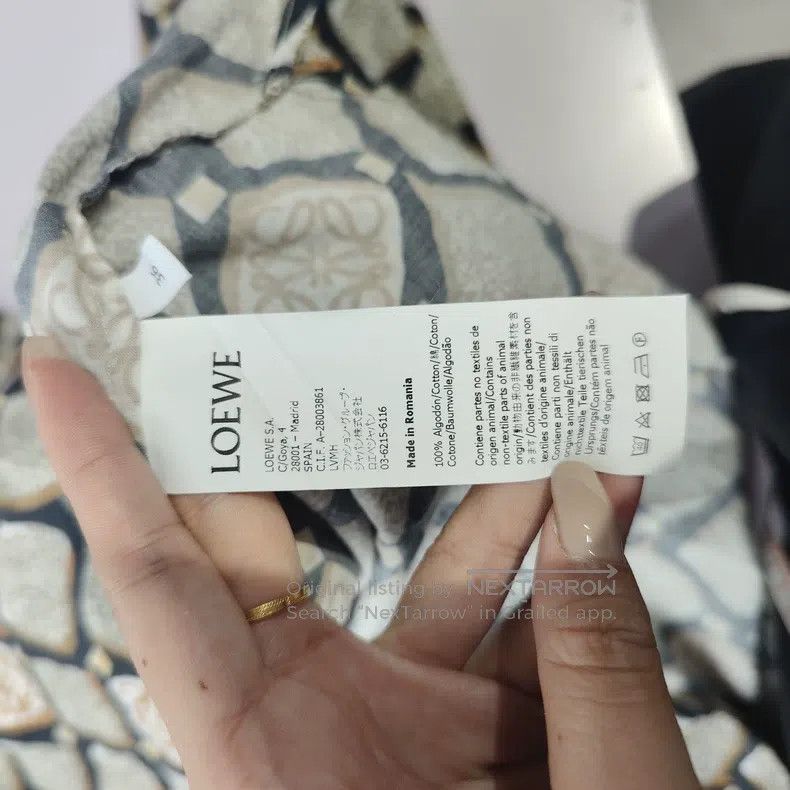 Loewe Loewe Mulberry silk shirt, autumn and winter long-sleeve Size XS / US 0-2 / IT 36-38 - 5 Thumbnail