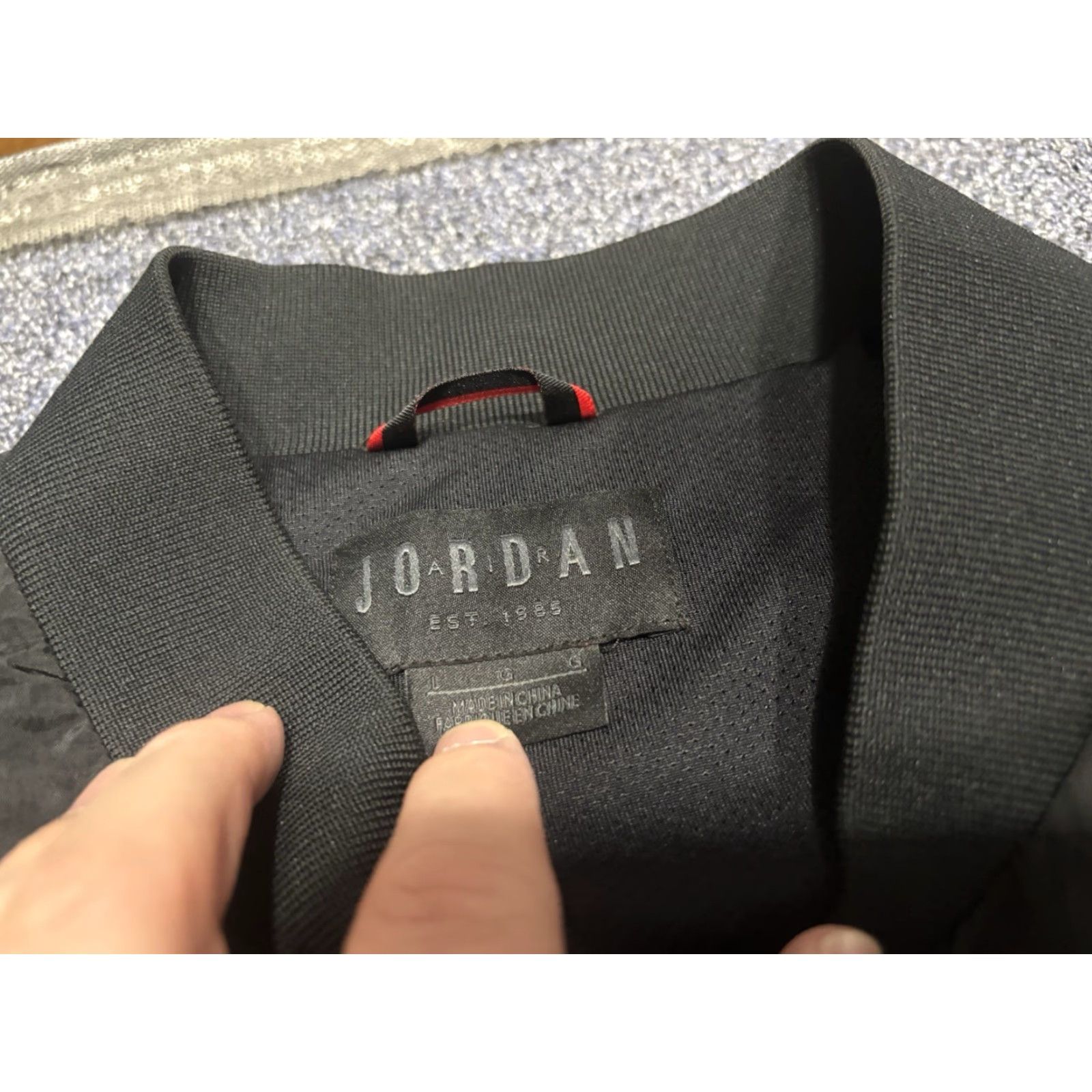 Nike VINTAGE Nike Jumpman Windbreaker Jacket - Jacket - Nike - Size L - Black - Men Size US L / EU 52-54 / 3 - 2 Thumbnail