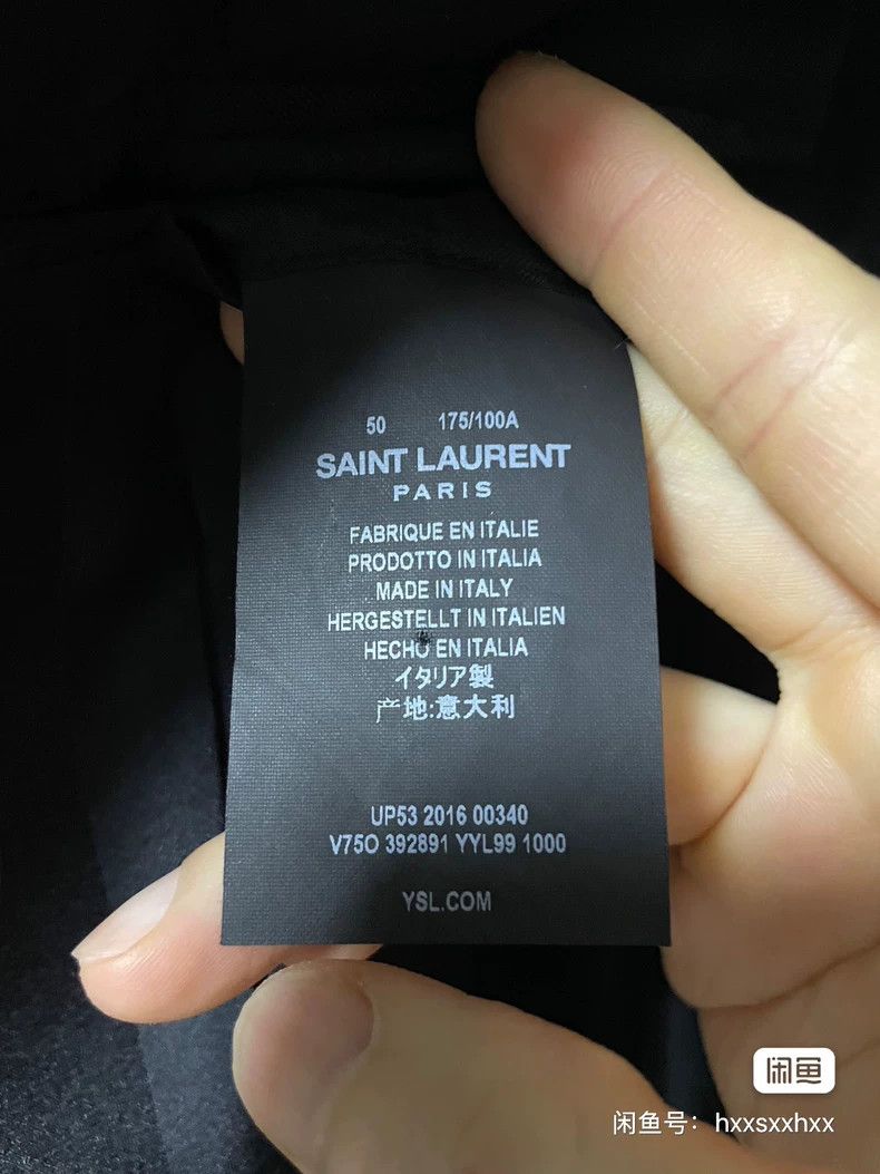 Yves Saint Laurent saint laurent Smoking suit Black suit 2501-Nextarrow Size 50R - 3 Thumbnail