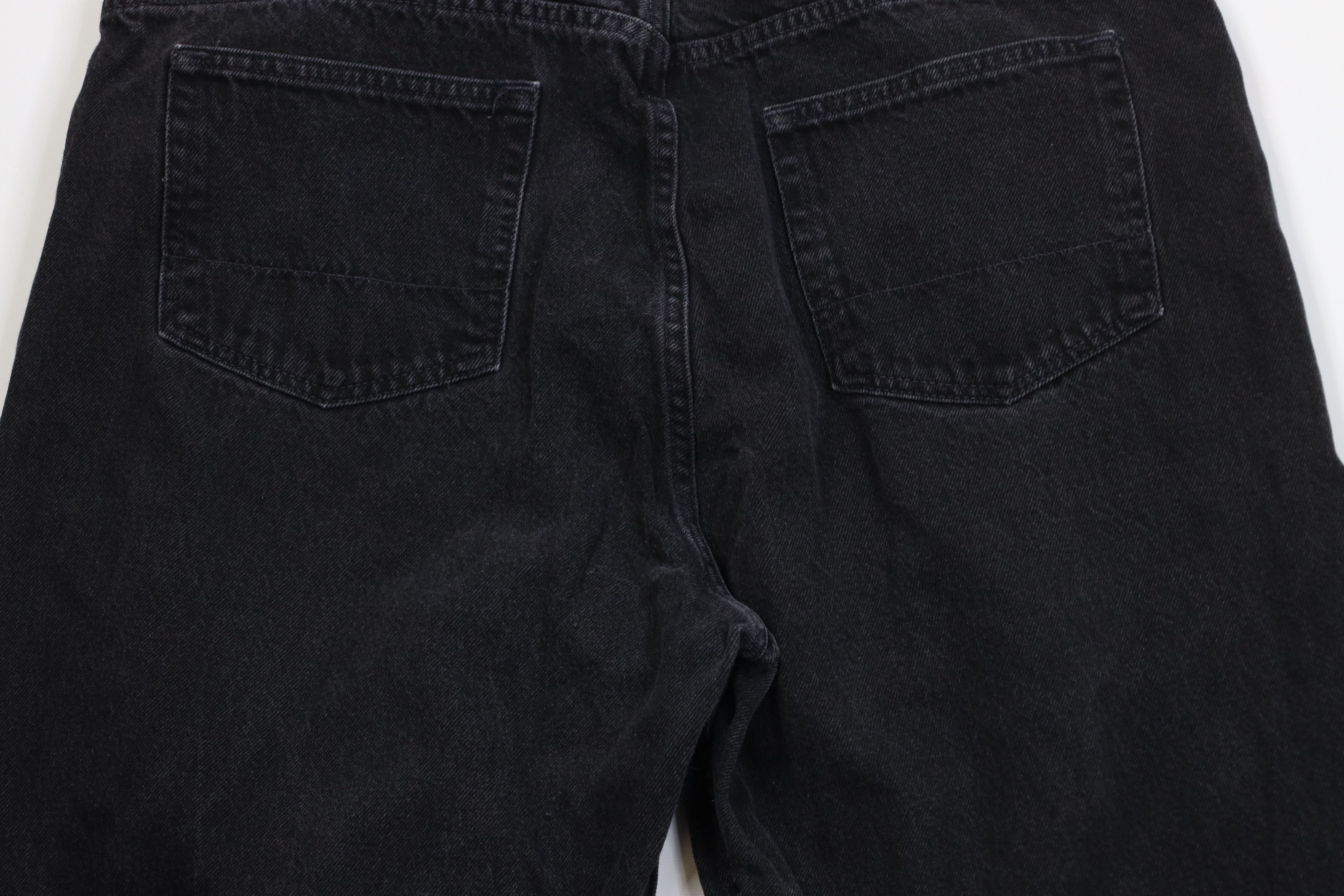 Nautica Vintage 90s Nautica Baggy Fit Wide Leg Denim Jeans Black Size US 42 / EU 58 - 12 Thumbnail