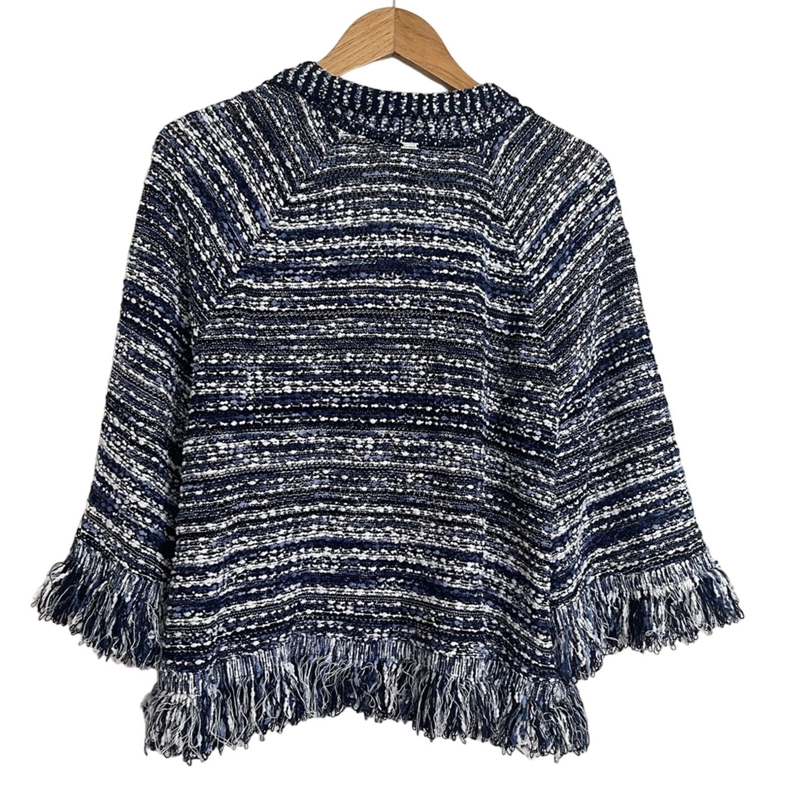 Other St. John Collection Lofty Floats 3/4 Sleeve Knit Jacket Size XL / US 12-14 / IT 48-50 - 5 Thumbnail