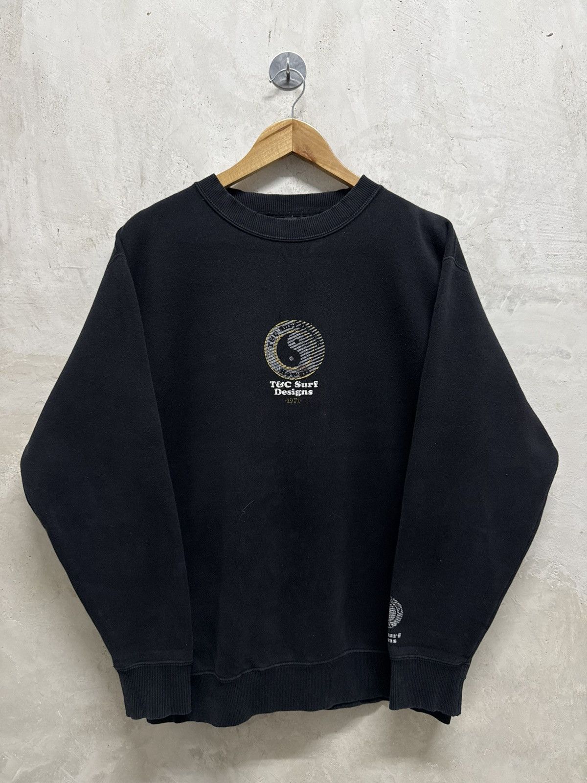 Billabong 2000s T&C Surf Designs Big Spell Out Logo Sweatshirt Size US L / EU 52-54 / 3 - 3 Thumbnail