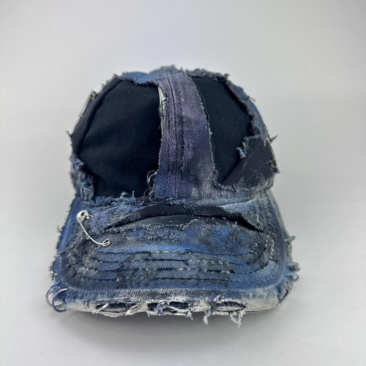 Other ASTROBOI* 'Nebulous Cloud' Black Safety Spin Grunge Hat Size ONE SIZE - 1 Thumbnail